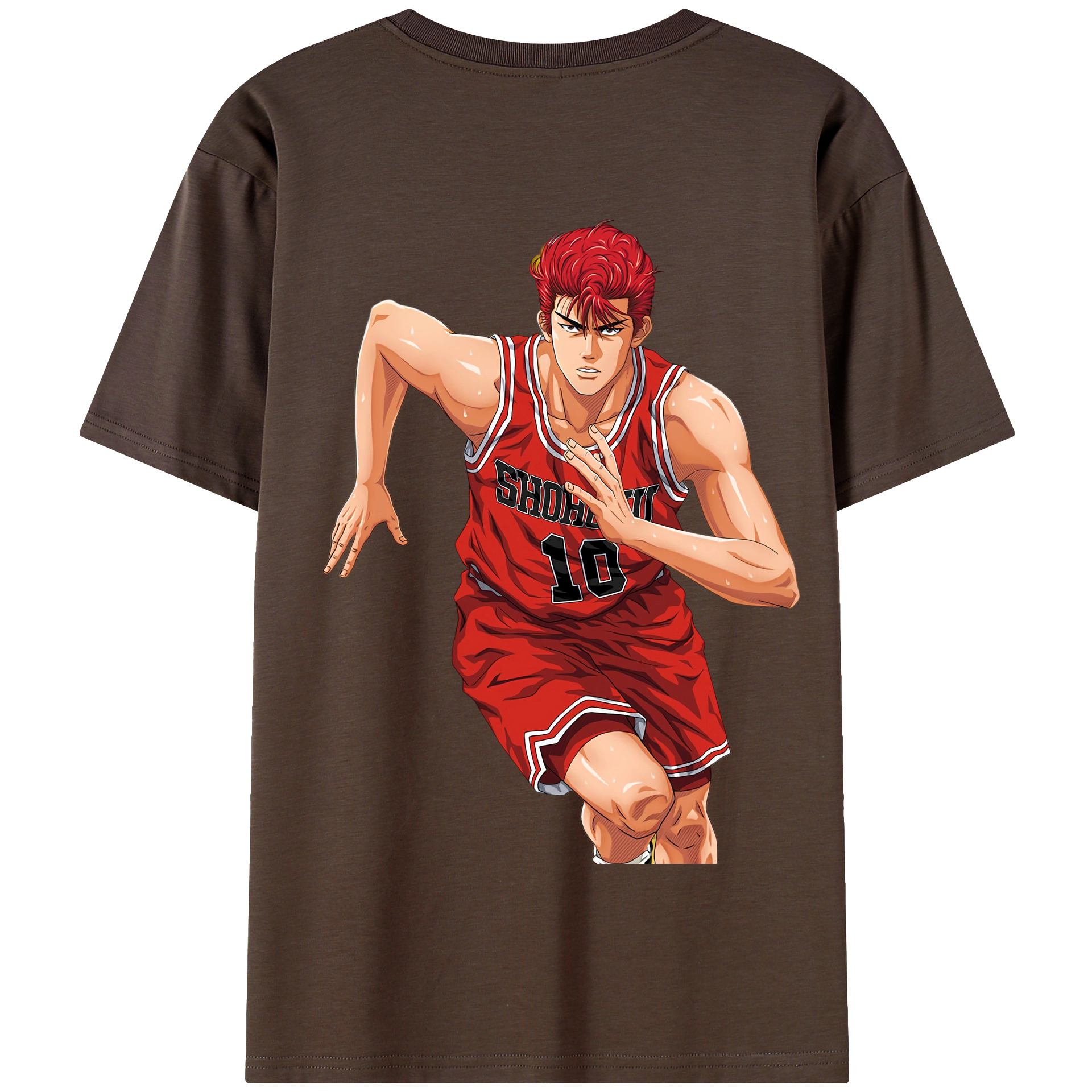 SLAM DUNK／スラムダンク 綿100％半袖Tシャツ（背面プリント）