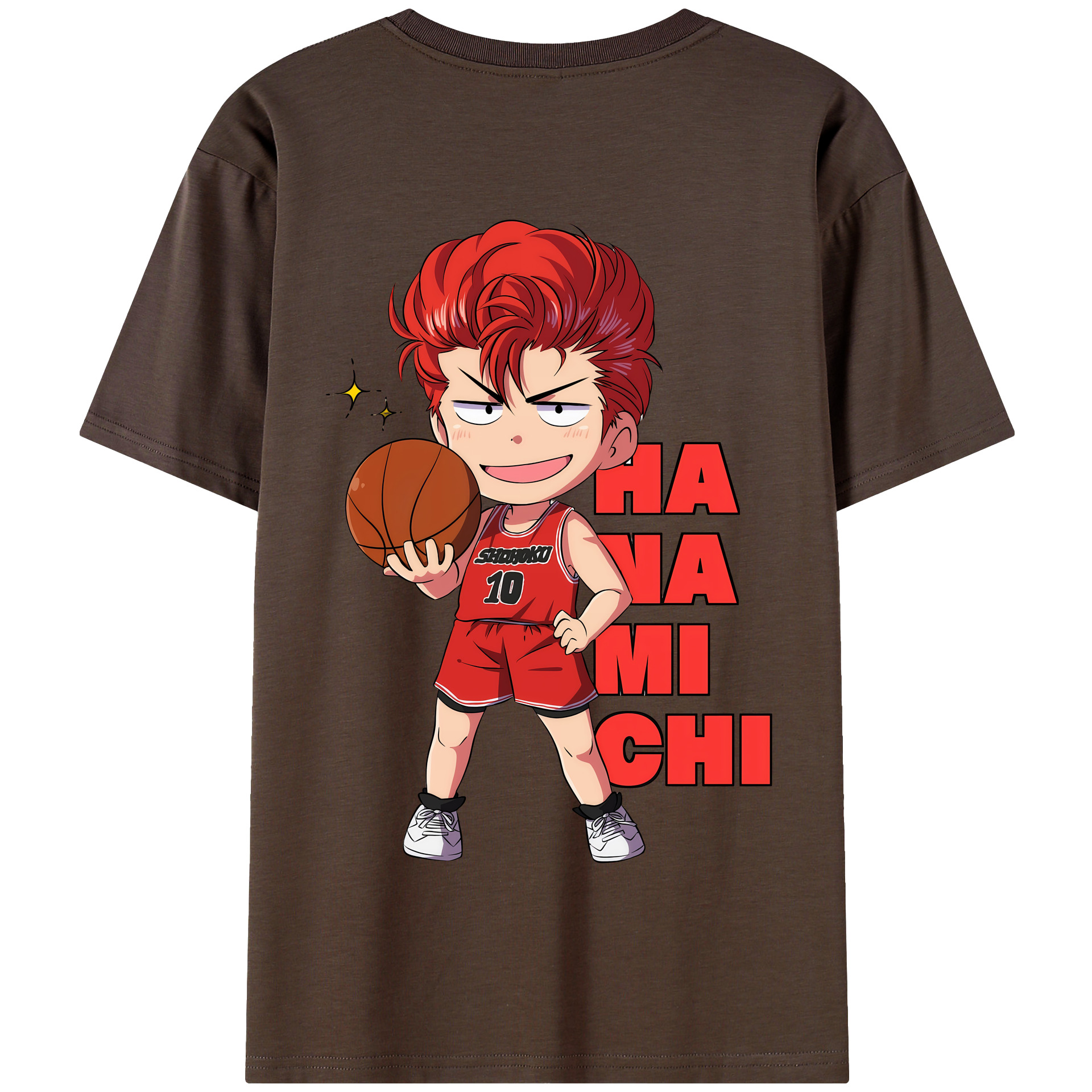 SLAM DUNK／スラムダンク 綿100％半袖Tシャツ（背面プリント）