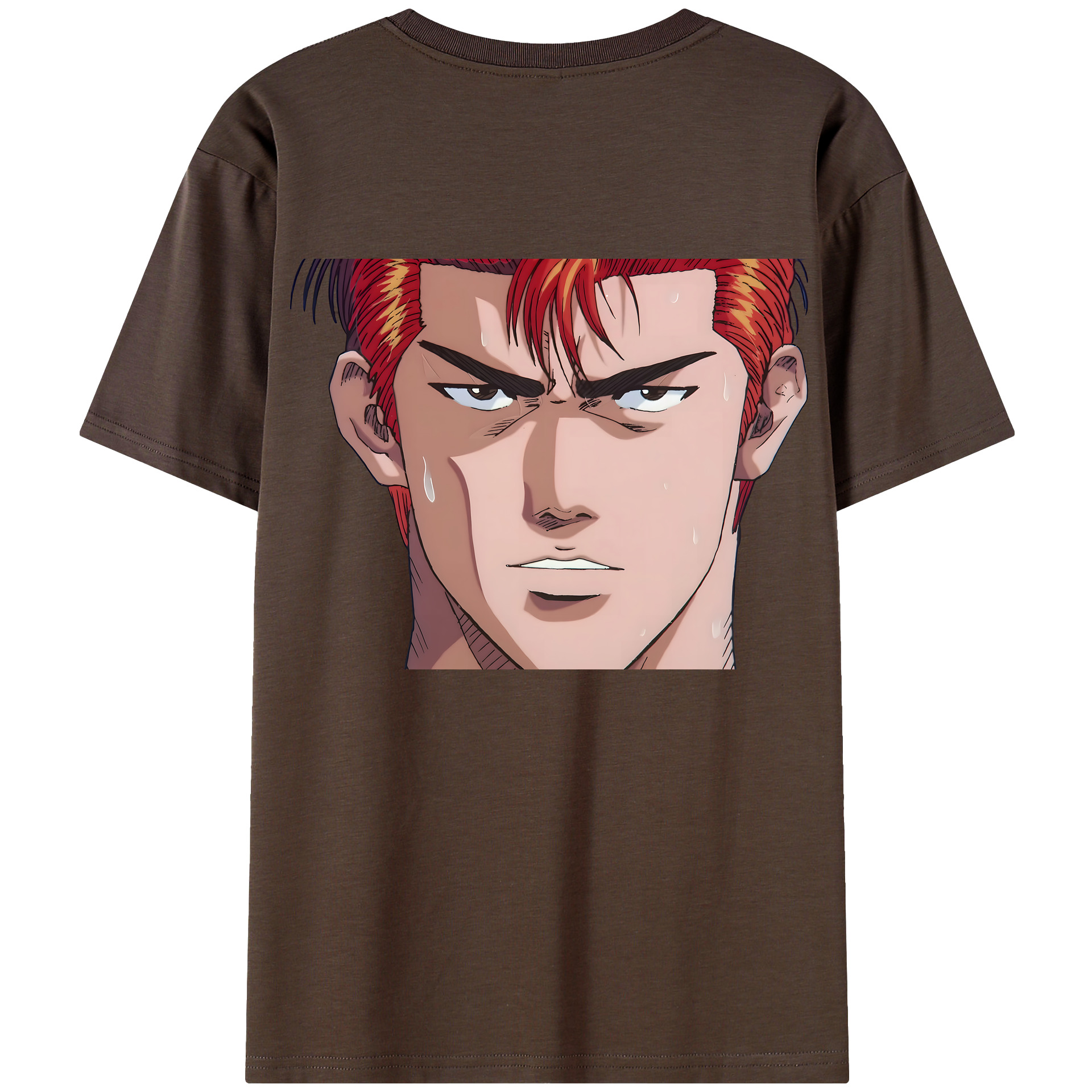 SLAM DUNK／スラムダンク 綿100％半袖Tシャツ（背面プリント）
