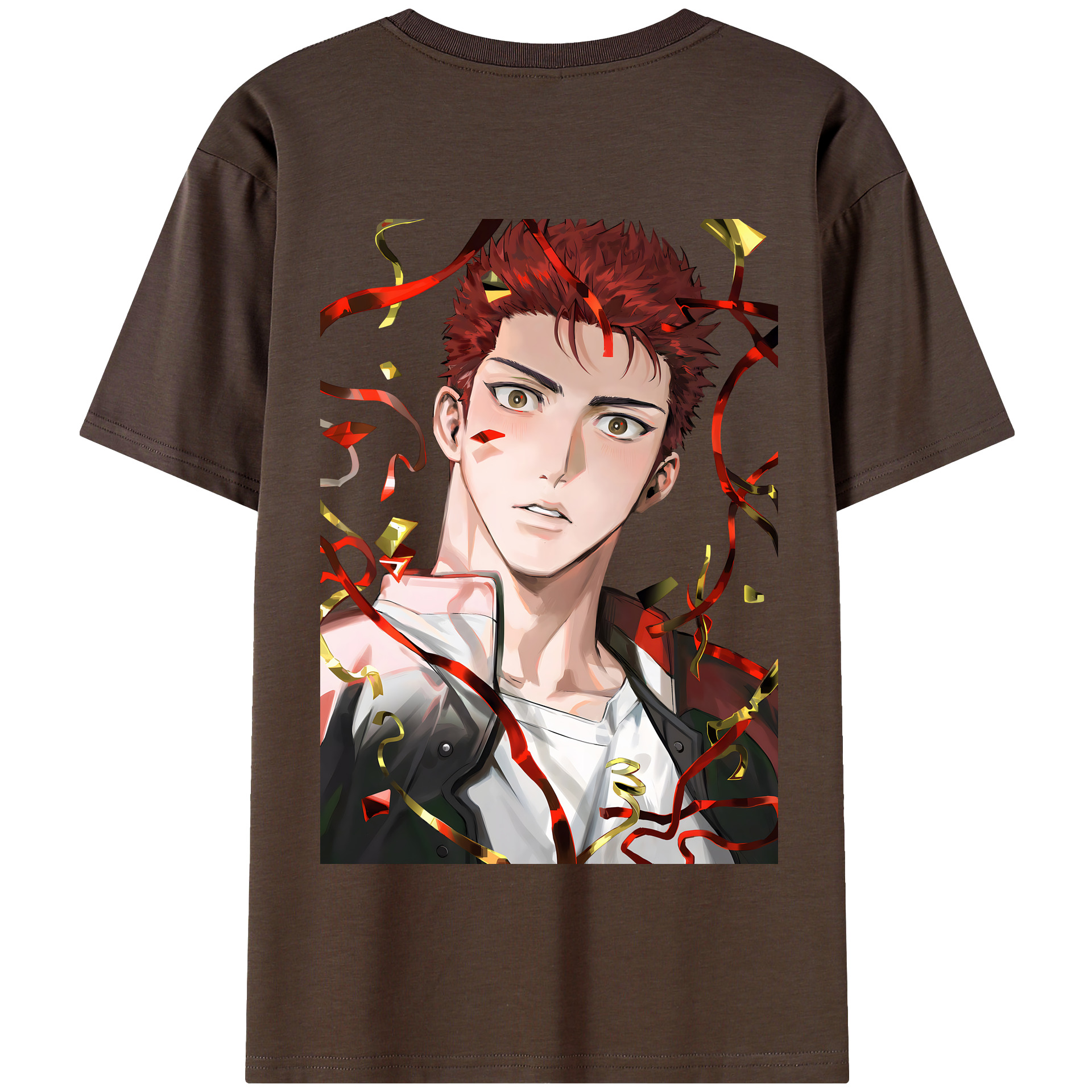 SLAM DUNK／スラムダンク 綿100％半袖Tシャツ（背面プリント）