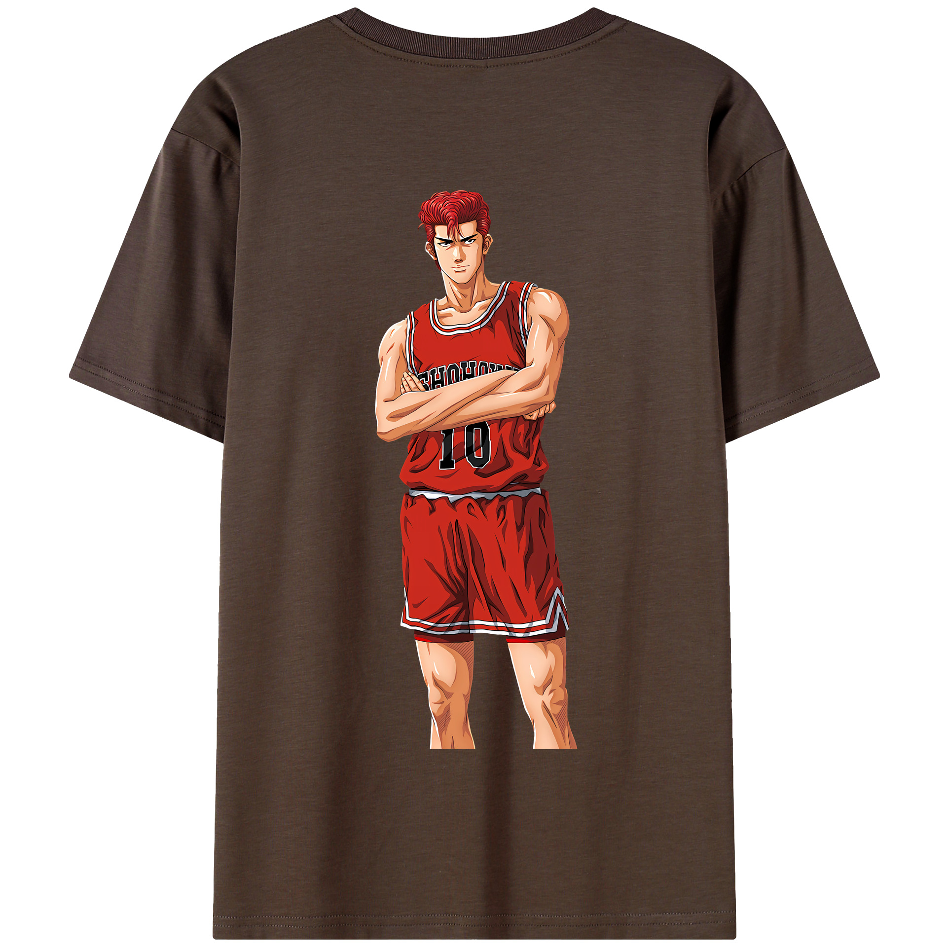 SLAM DUNK／スラムダンク 綿100％半袖Tシャツ（背面プリント）