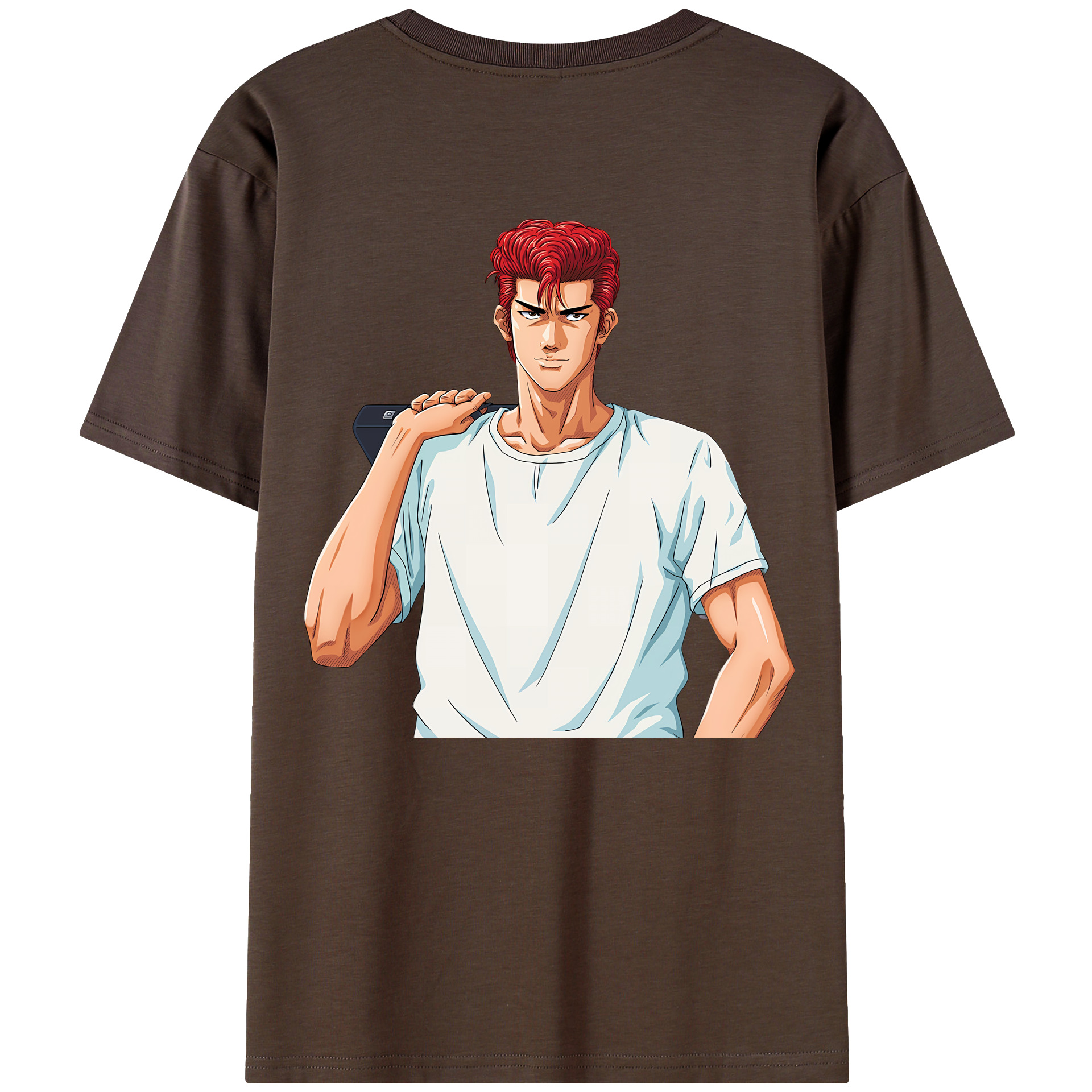 SLAM DUNK／スラムダンク 綿100％半袖Tシャツ（背面プリント）