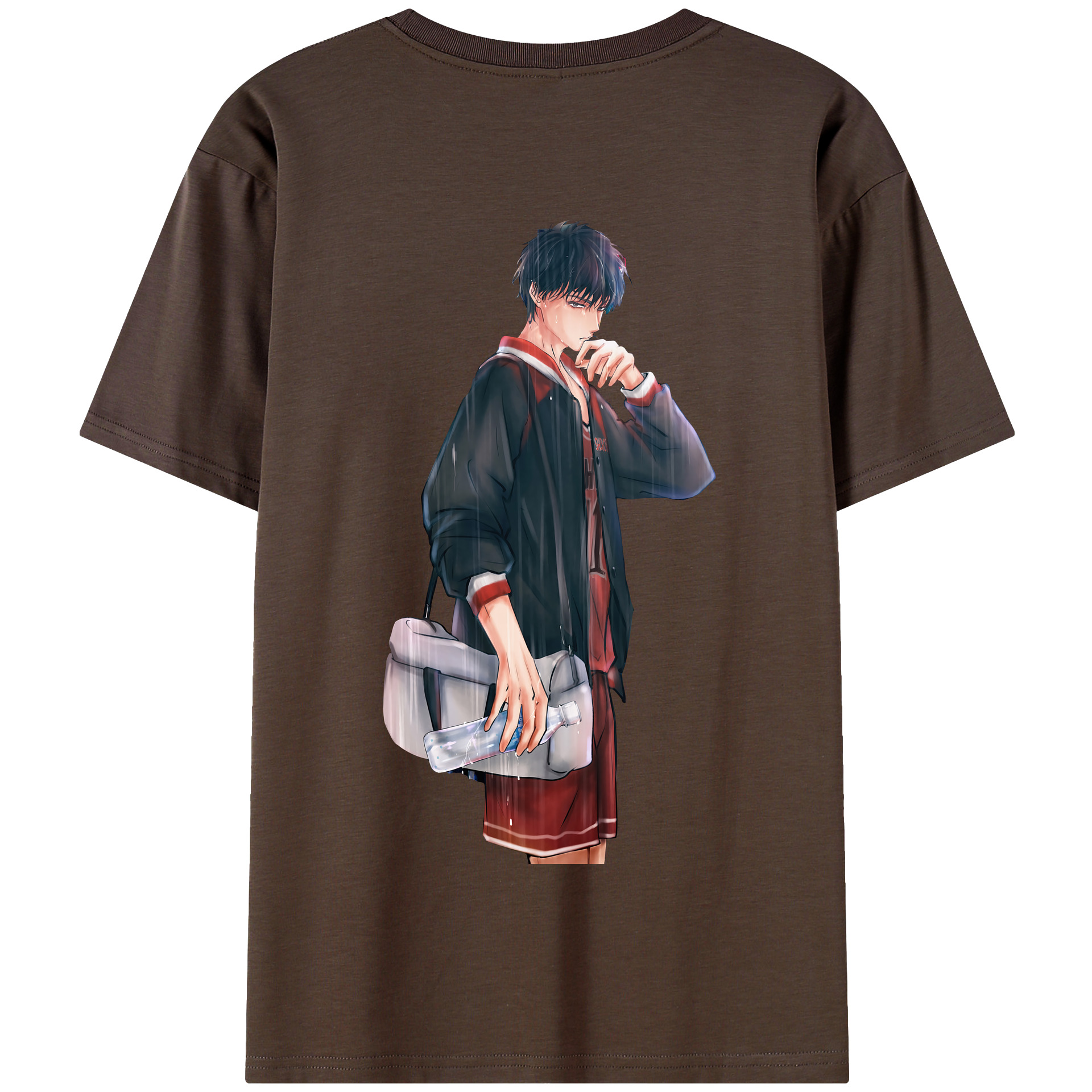 SLAM DUNK／スラムダンク 綿100％半袖Tシャツ（背面プリント）