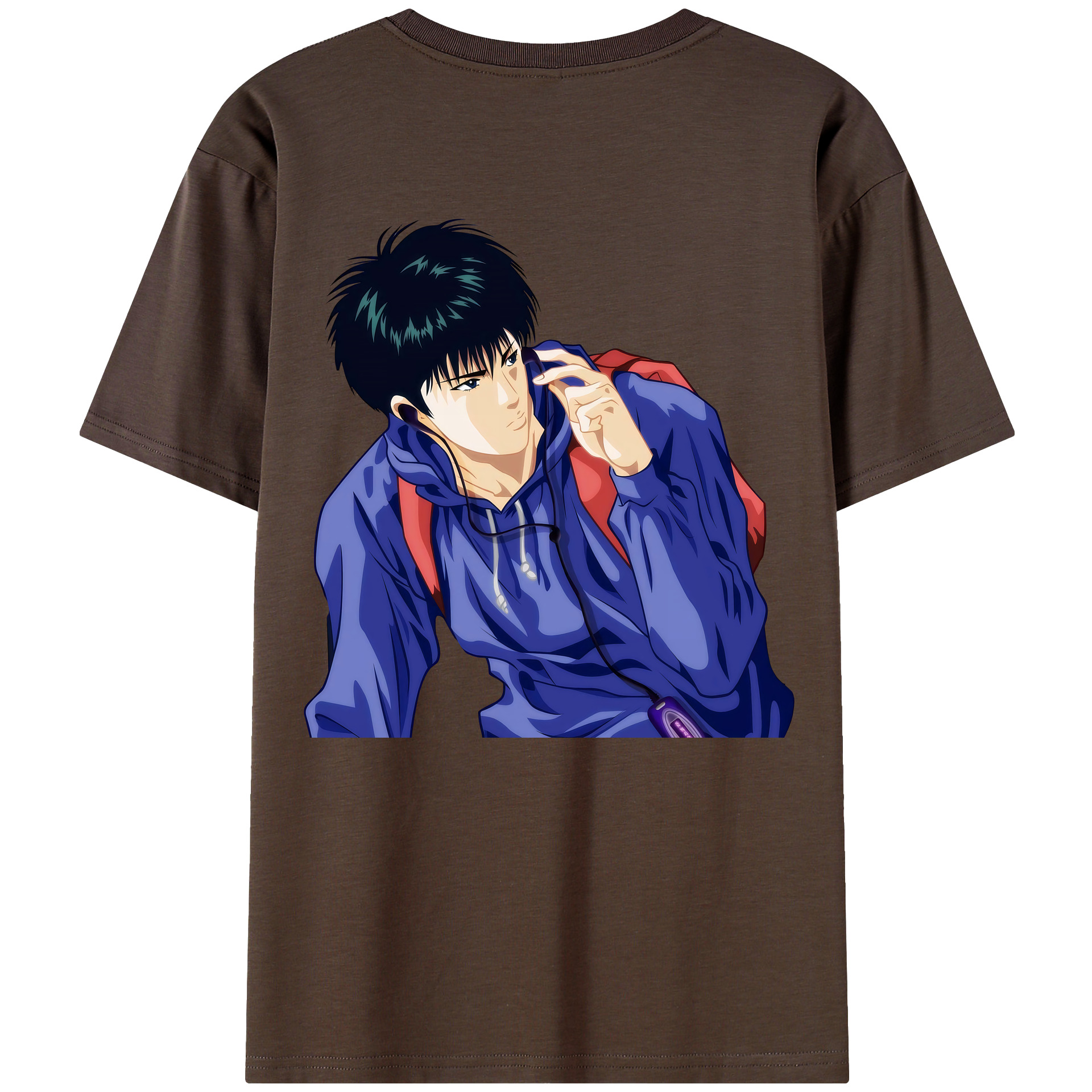 SLAM DUNK／スラムダンク 綿100％半袖Tシャツ（背面プリント）