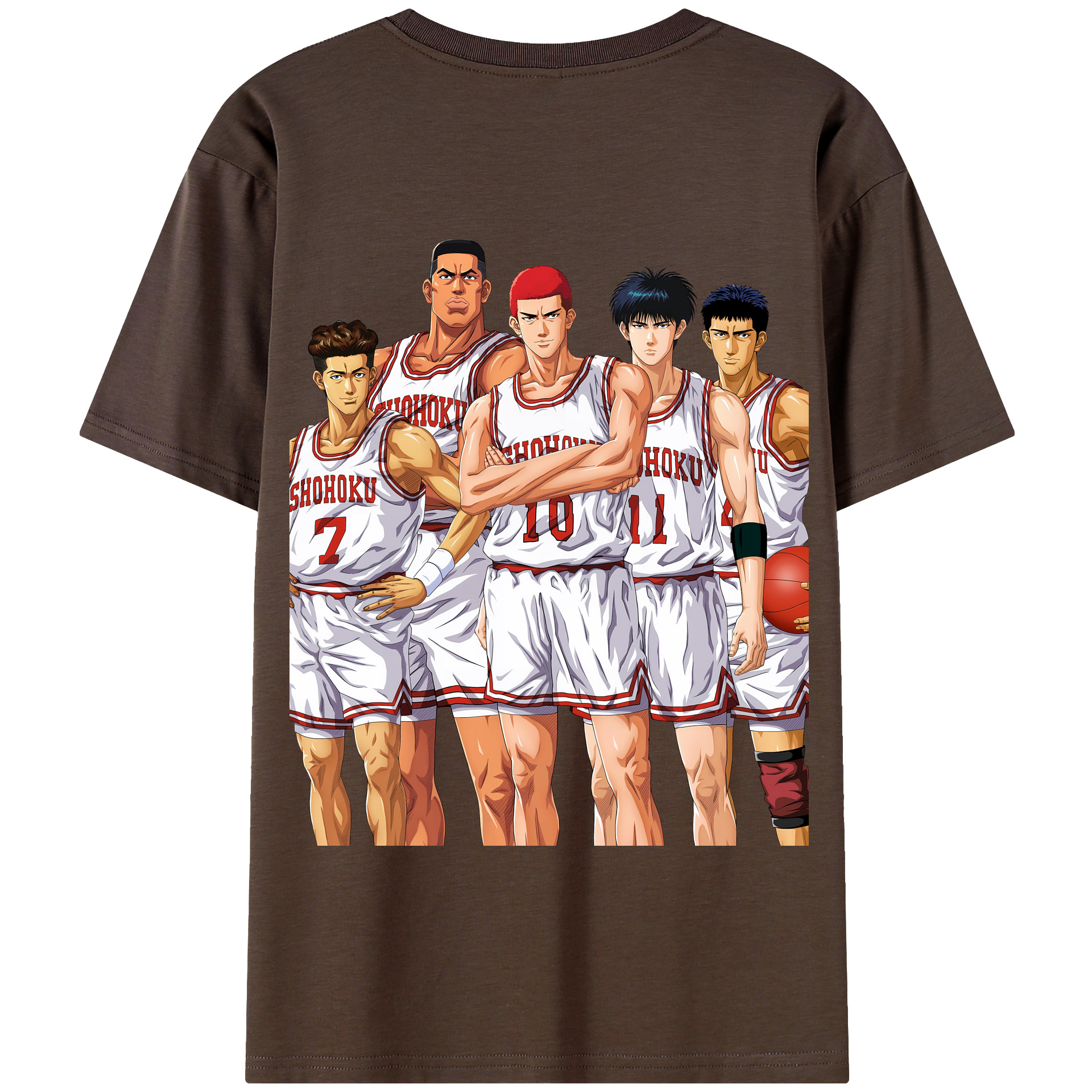 （画像用） SLAM DUNK／スラムダンク 綿100％半袖Tシャツ（背面プリント）