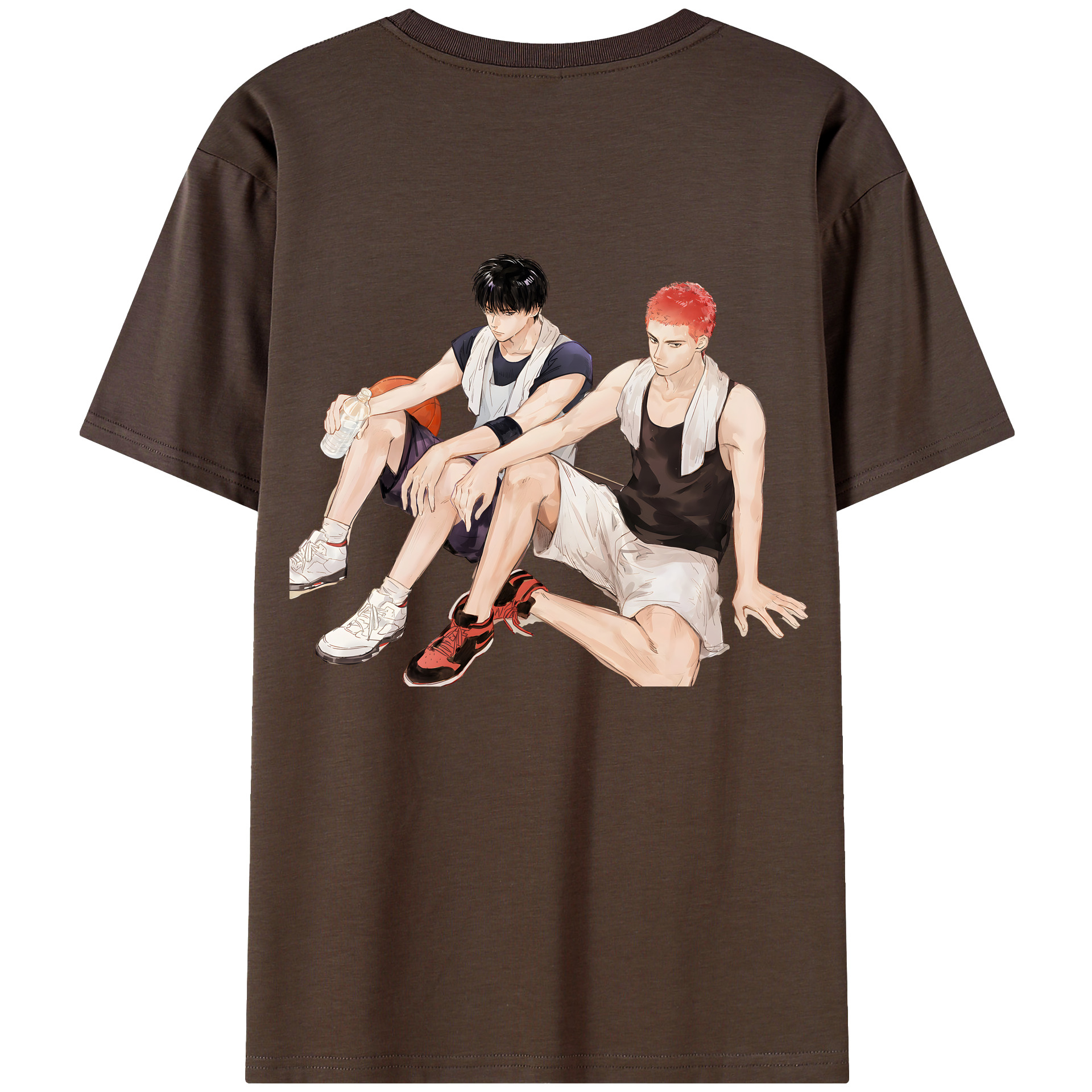 （画像用） SLAM DUNK／スラムダンク 綿100％半袖Tシャツ（背面プリント）