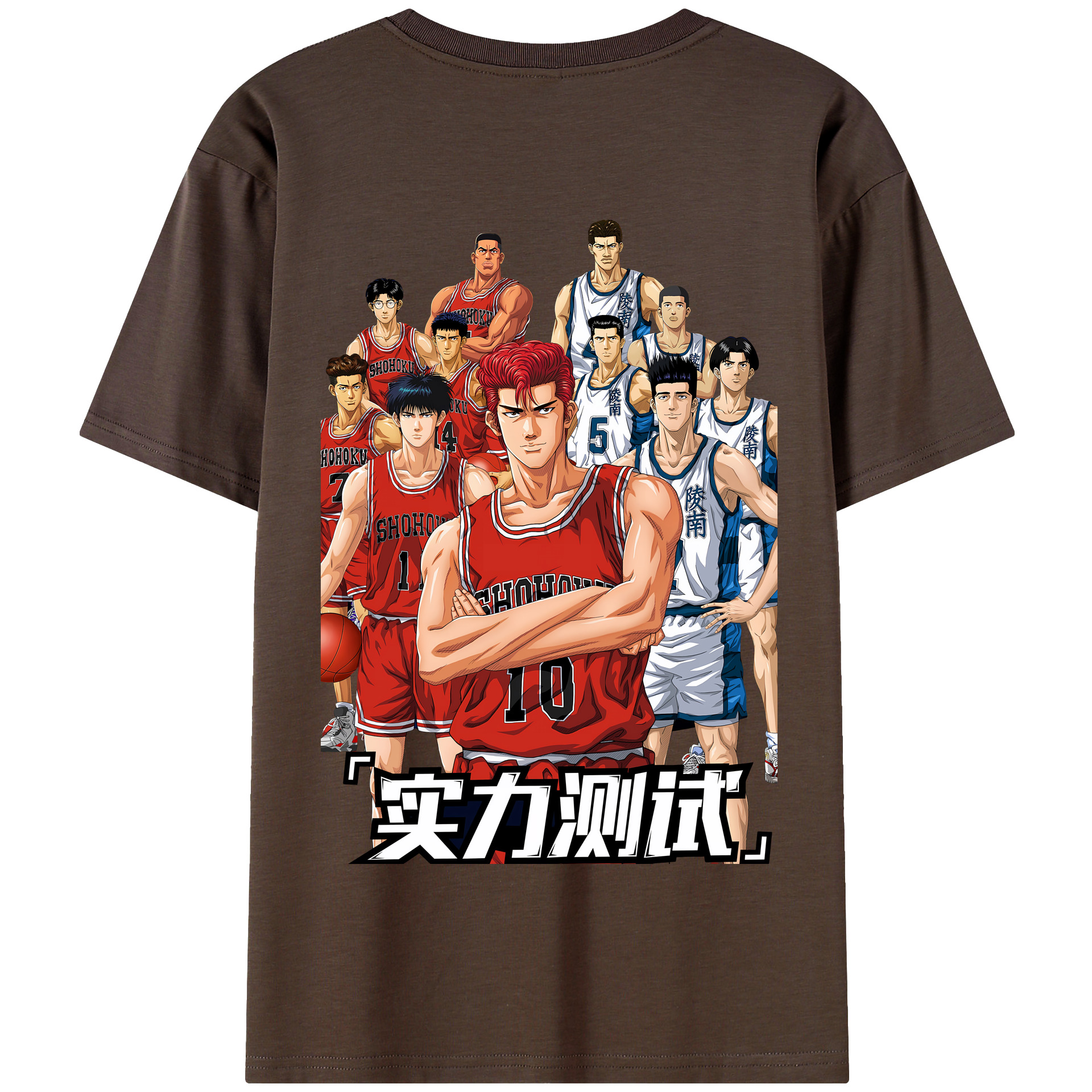 （画像用） SLAM DUNK／スラムダンク 綿100％半袖Tシャツ（背面プリント）
