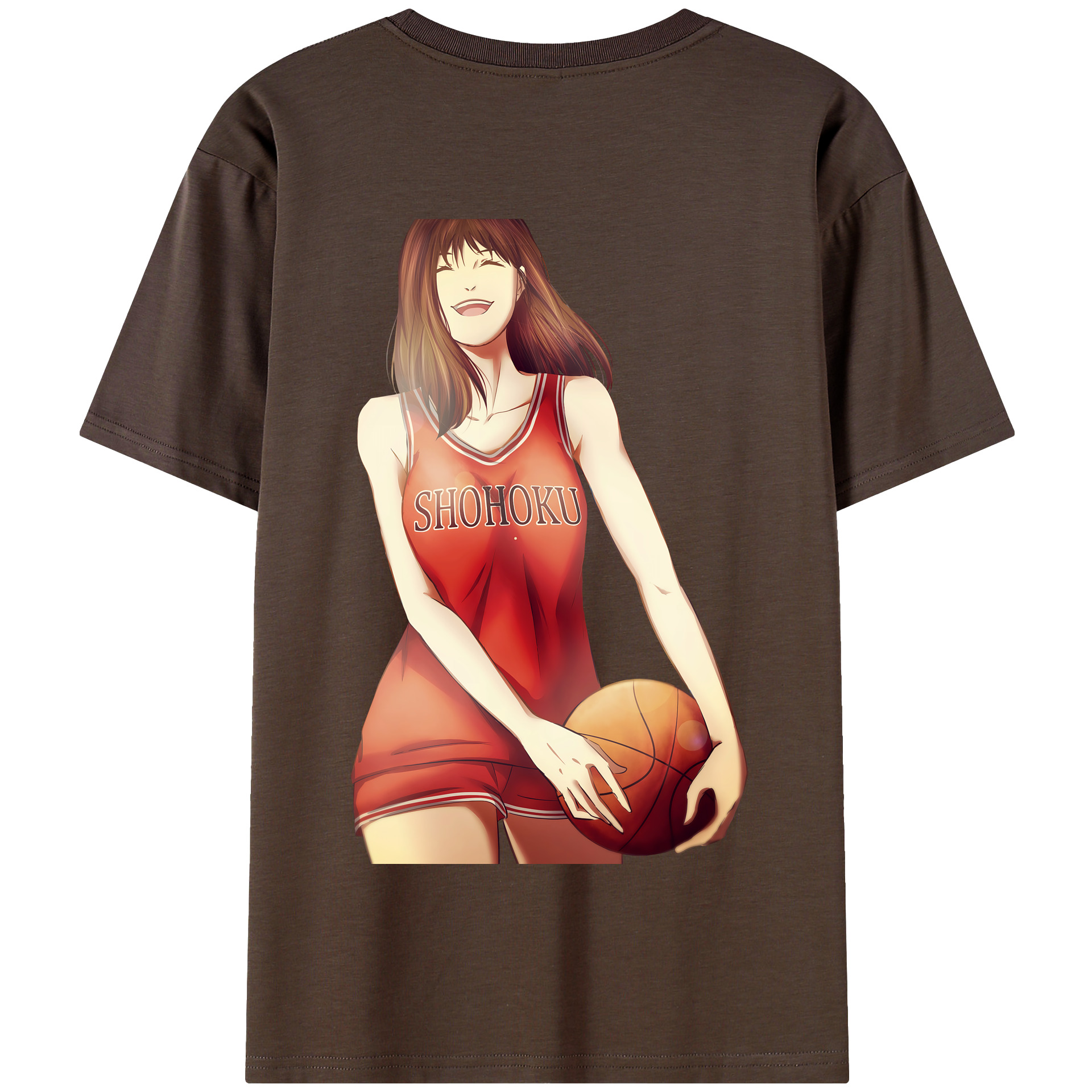 SLAM DUNK／スラムダンク 綿100％半袖Tシャツ（背面プリント）