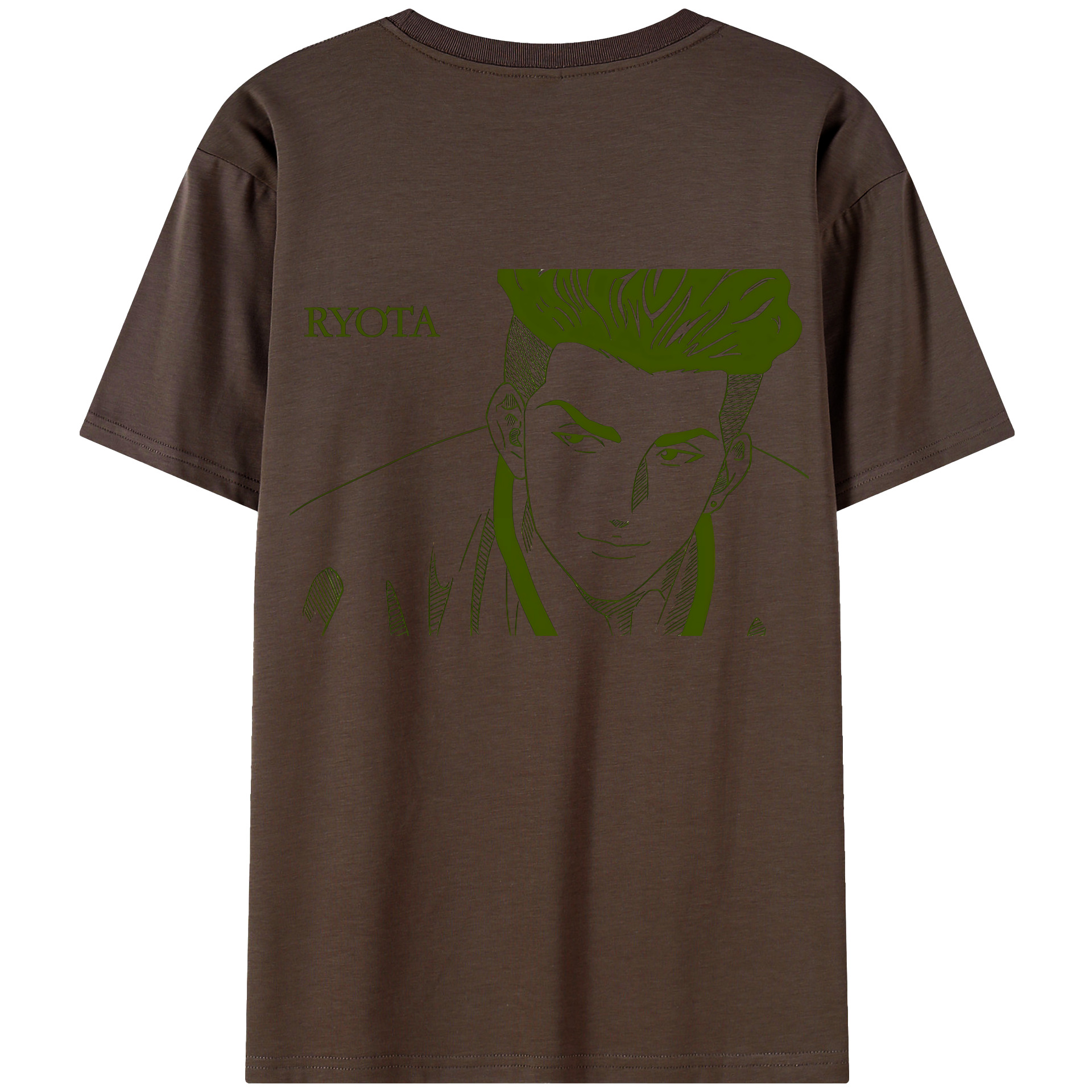 SLAM DUNK／スラムダンク 綿100％半袖Tシャツ（背面プリント）