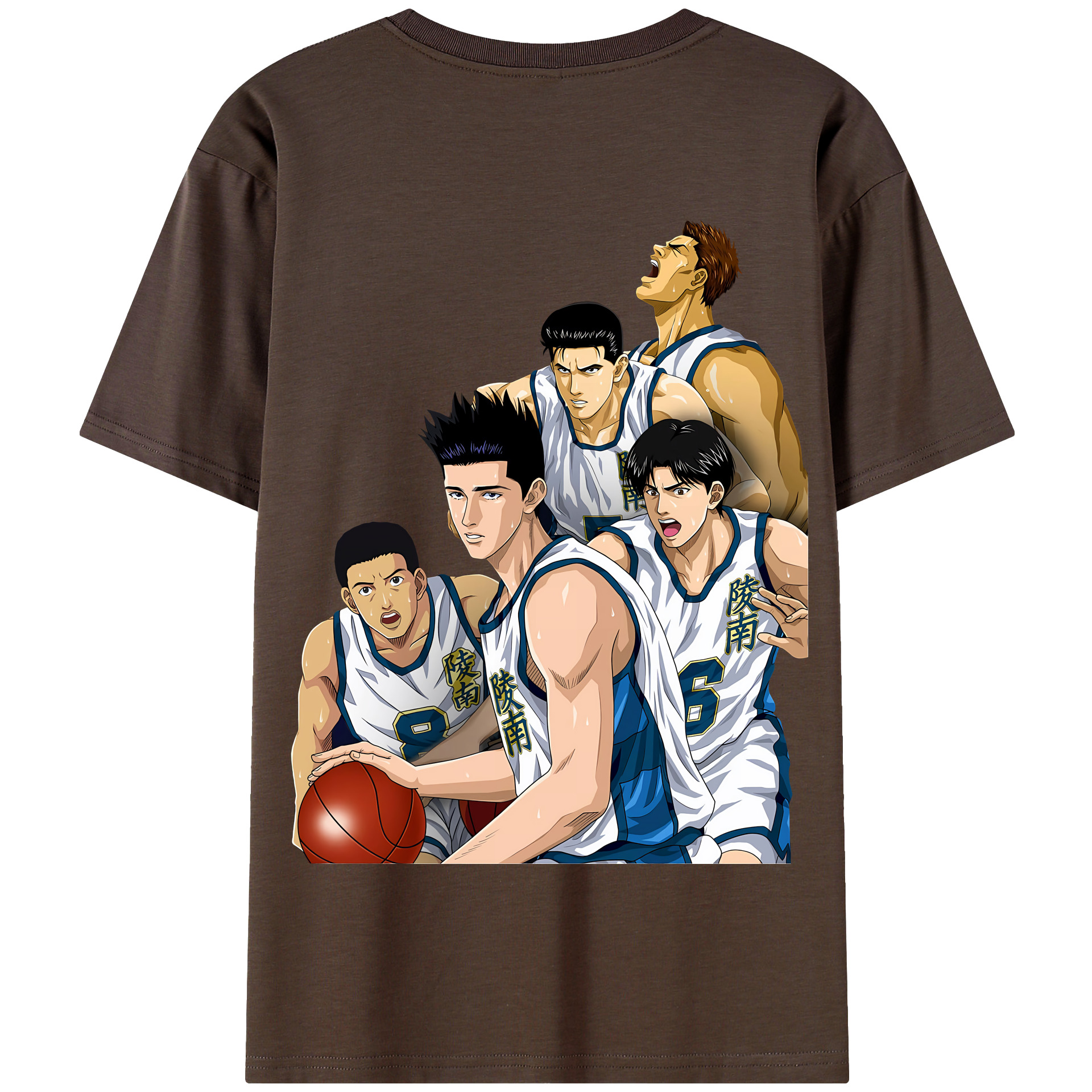 （画像用） SLAM DUNK／スラムダンク 綿100％半袖Tシャツ（背面プリント）