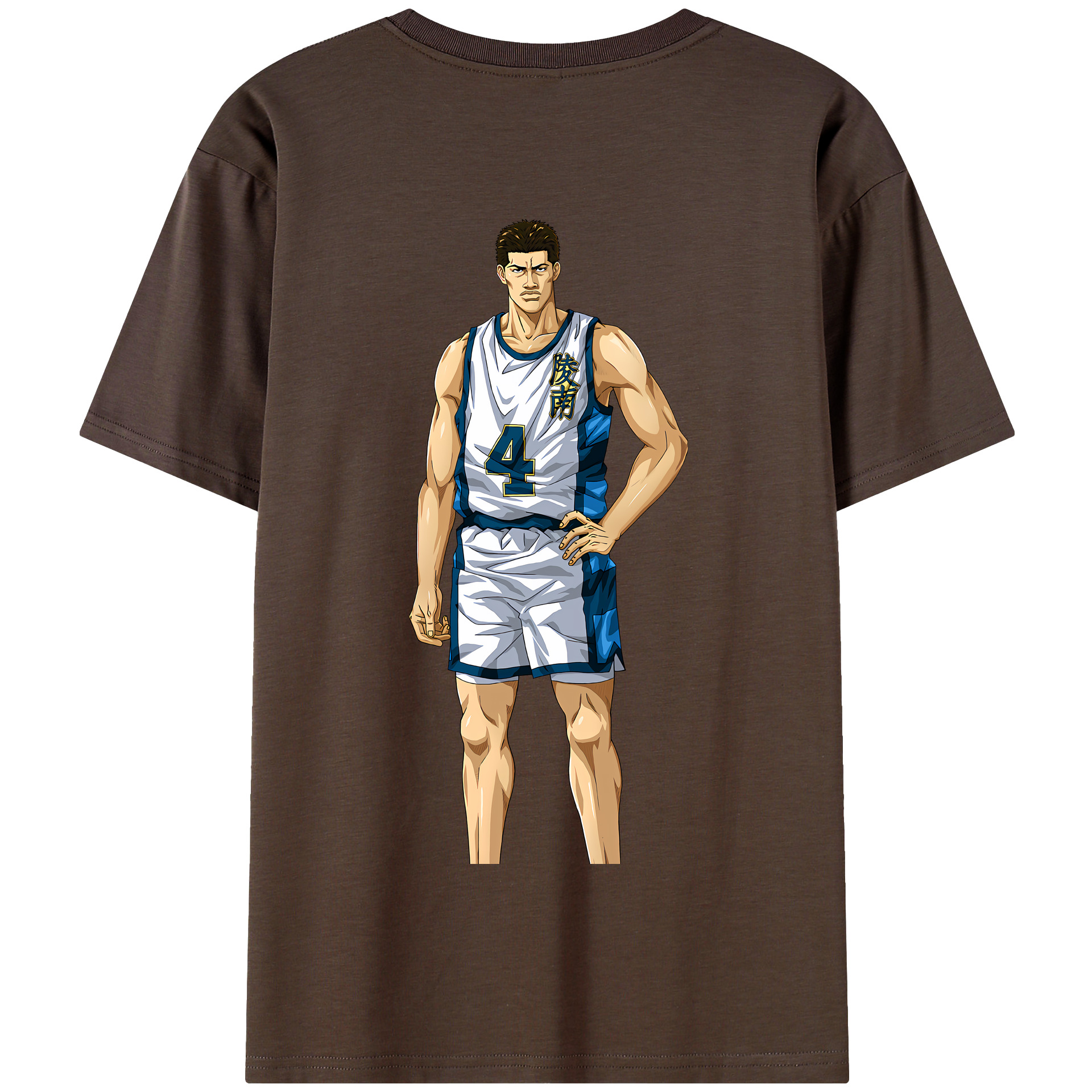 SLAM DUNK／スラムダンク 綿100％半袖Tシャツ（背面プリント）