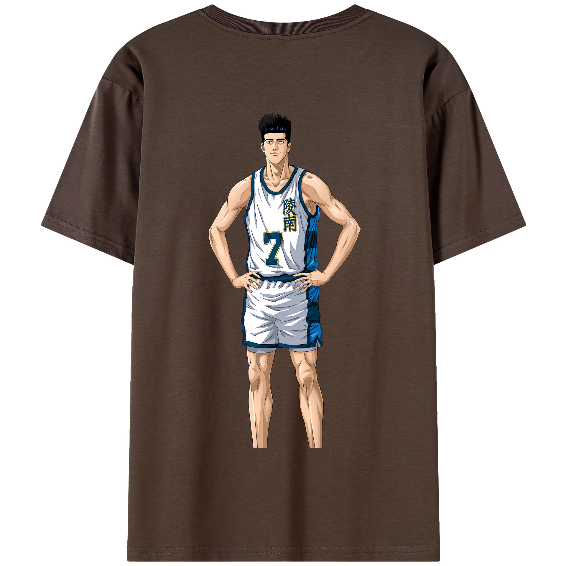 （画像用） SLAM DUNK／スラムダンク 綿100％半袖Tシャツ（背面プリント）