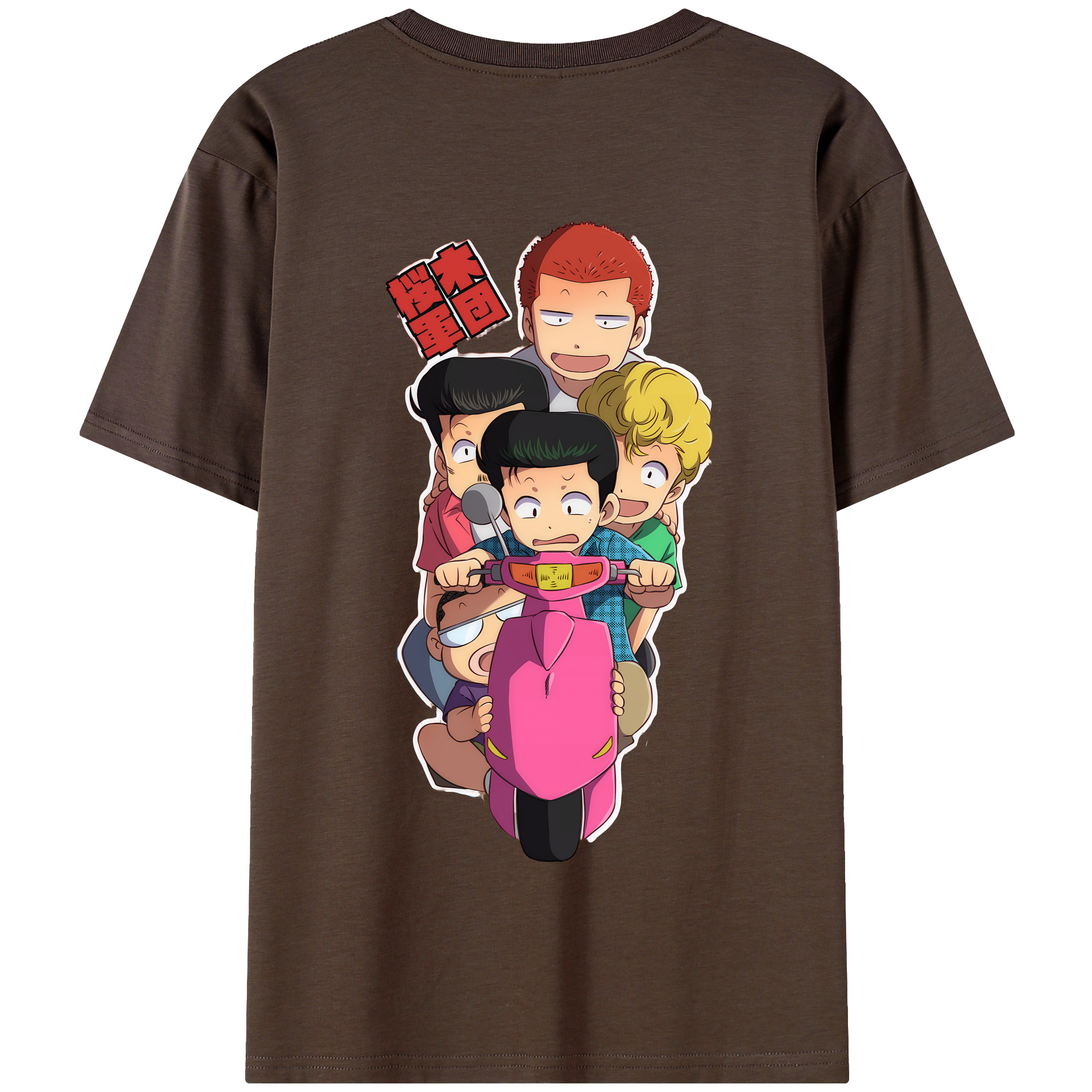 SLAM DUNK／スラムダンク 綿100％半袖Tシャツ（背面プリント）