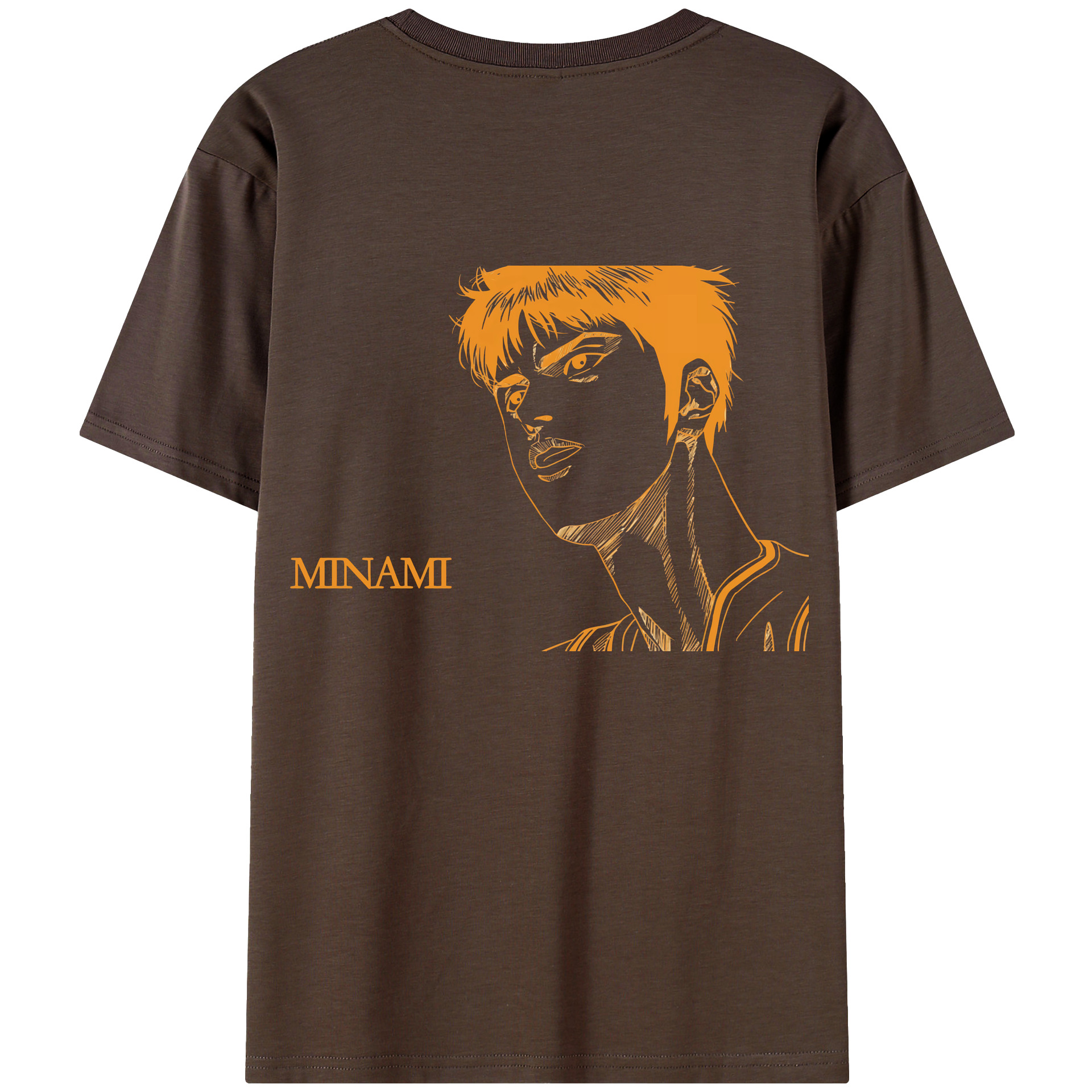 SLAM DUNK／スラムダンク 綿100％半袖Tシャツ（背面プリント）