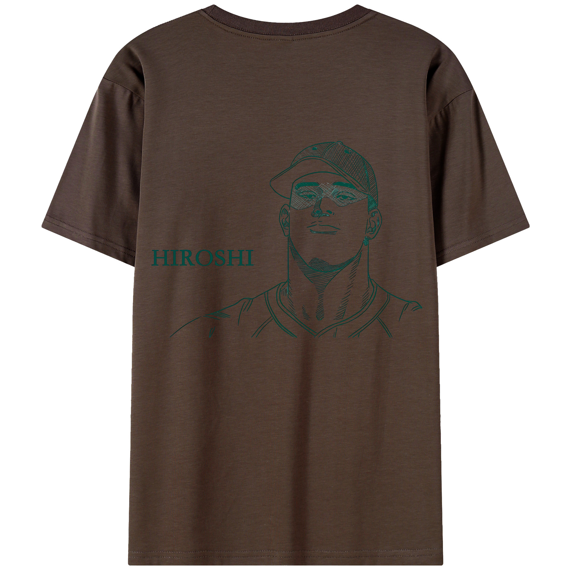 SLAM DUNK／スラムダンク 綿100％半袖Tシャツ（背面プリント）