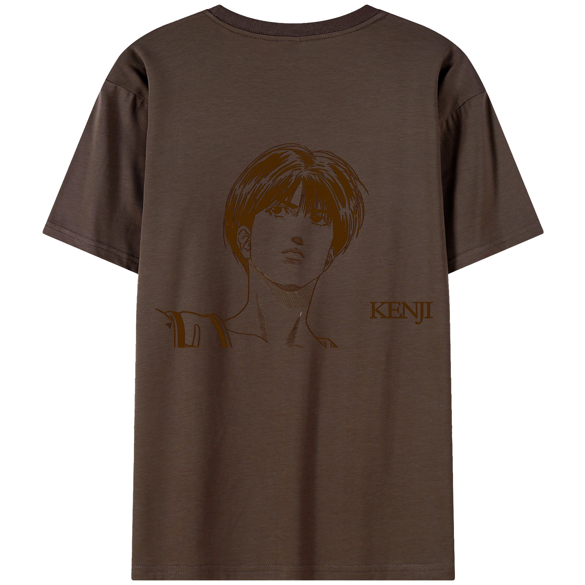 SLAM DUNK／スラムダンク 綿100％半袖Tシャツ（背面プリント）