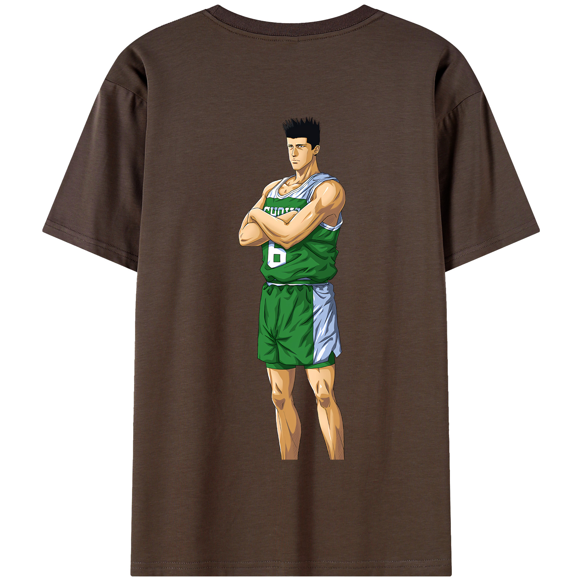 SLAM DUNK／スラムダンク 綿100％半袖Tシャツ（背面プリント）