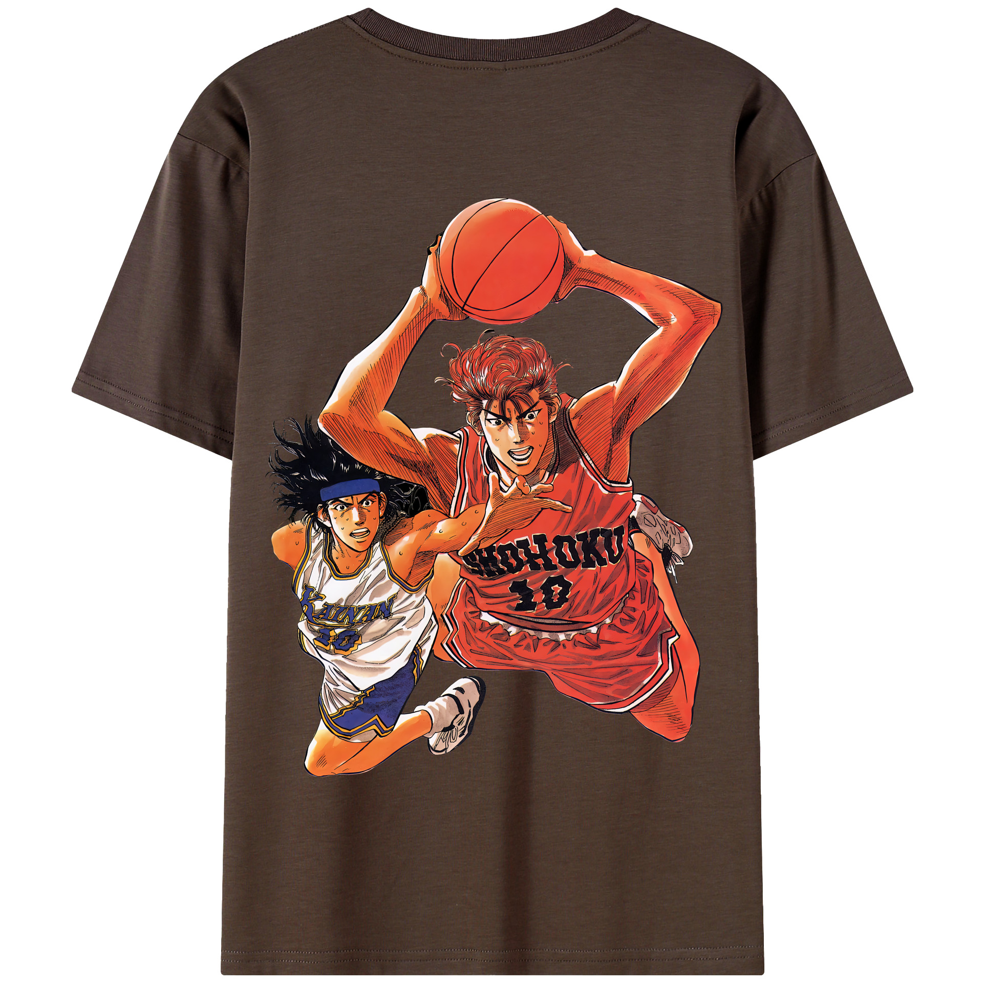 SLAM DUNK／スラムダンク 綿100％半袖Tシャツ（背面プリント）