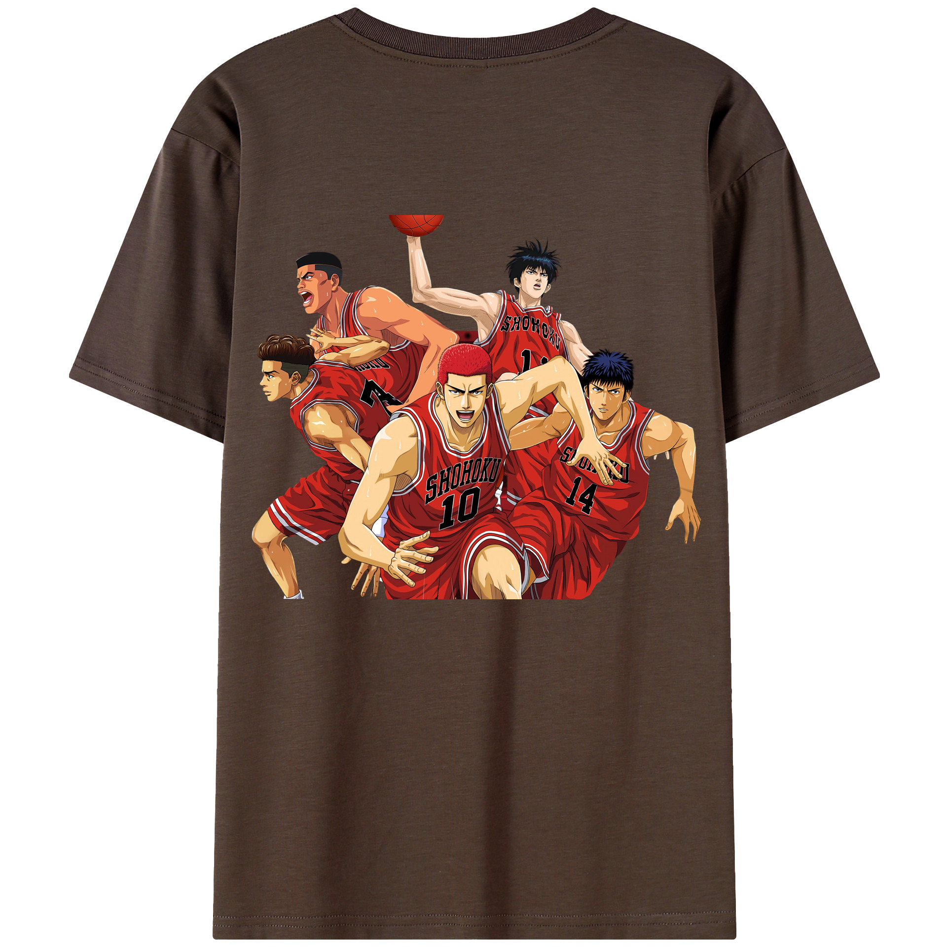 （画像用） SLAM DUNK／スラムダンク 綿100％半袖Tシャツ（背面プリント）