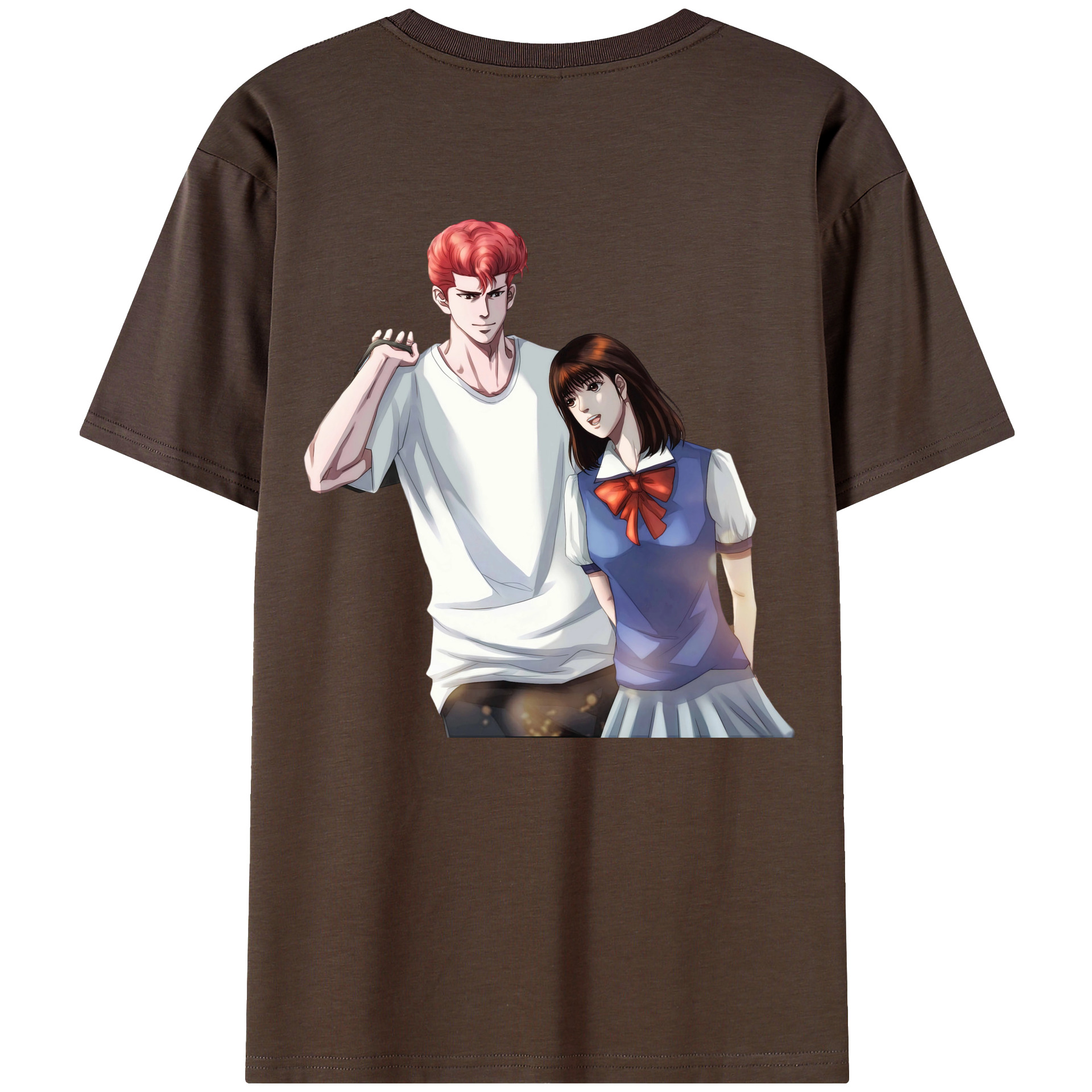 SLAM DUNK／スラムダンク 綿100％半袖Tシャツ（背面プリント）