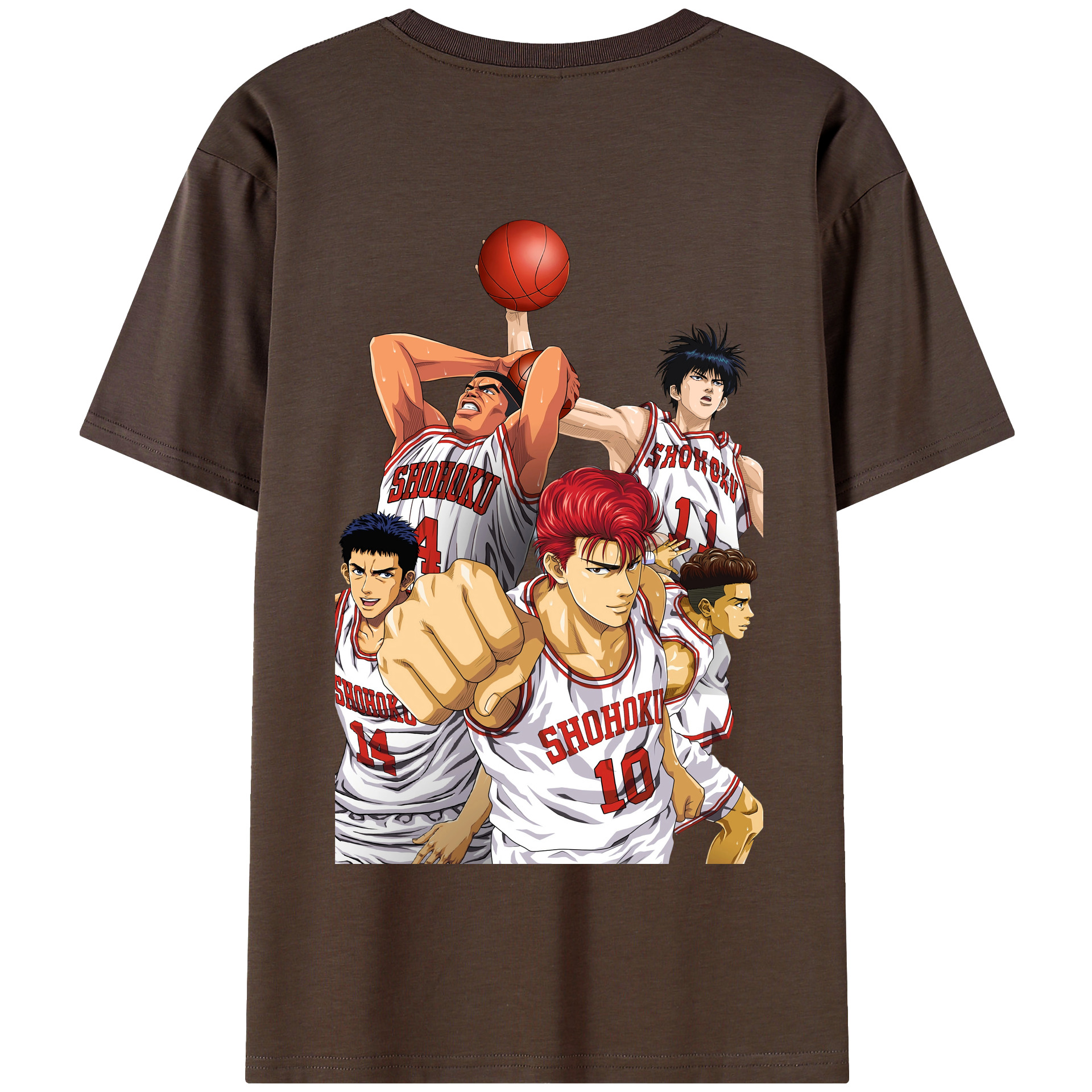 （画像用） SLAM DUNK／スラムダンク 綿100％半袖Tシャツ（背面プリント）