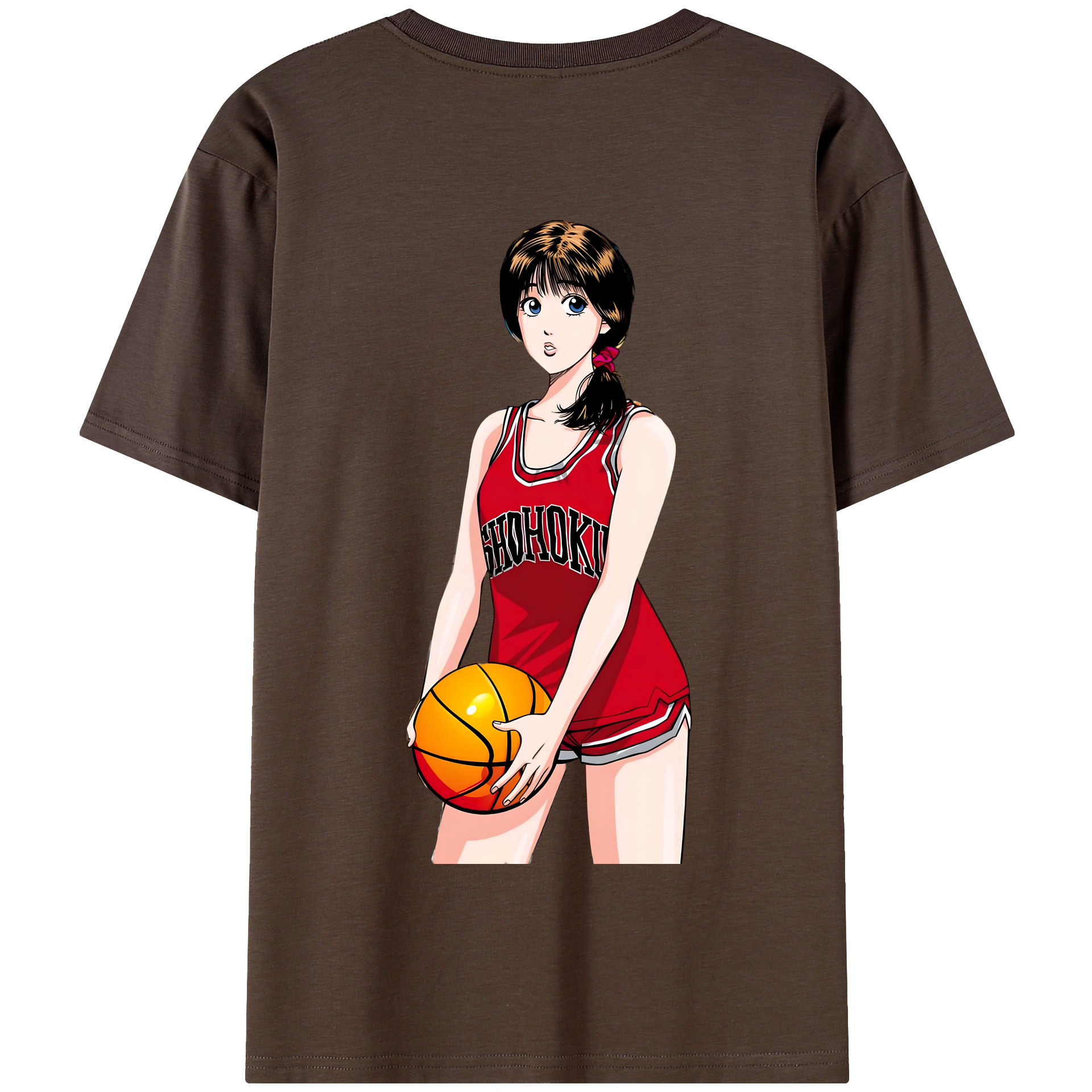 SLAM DUNK／スラムダンク 綿100％半袖Tシャツ（背面プリント）
