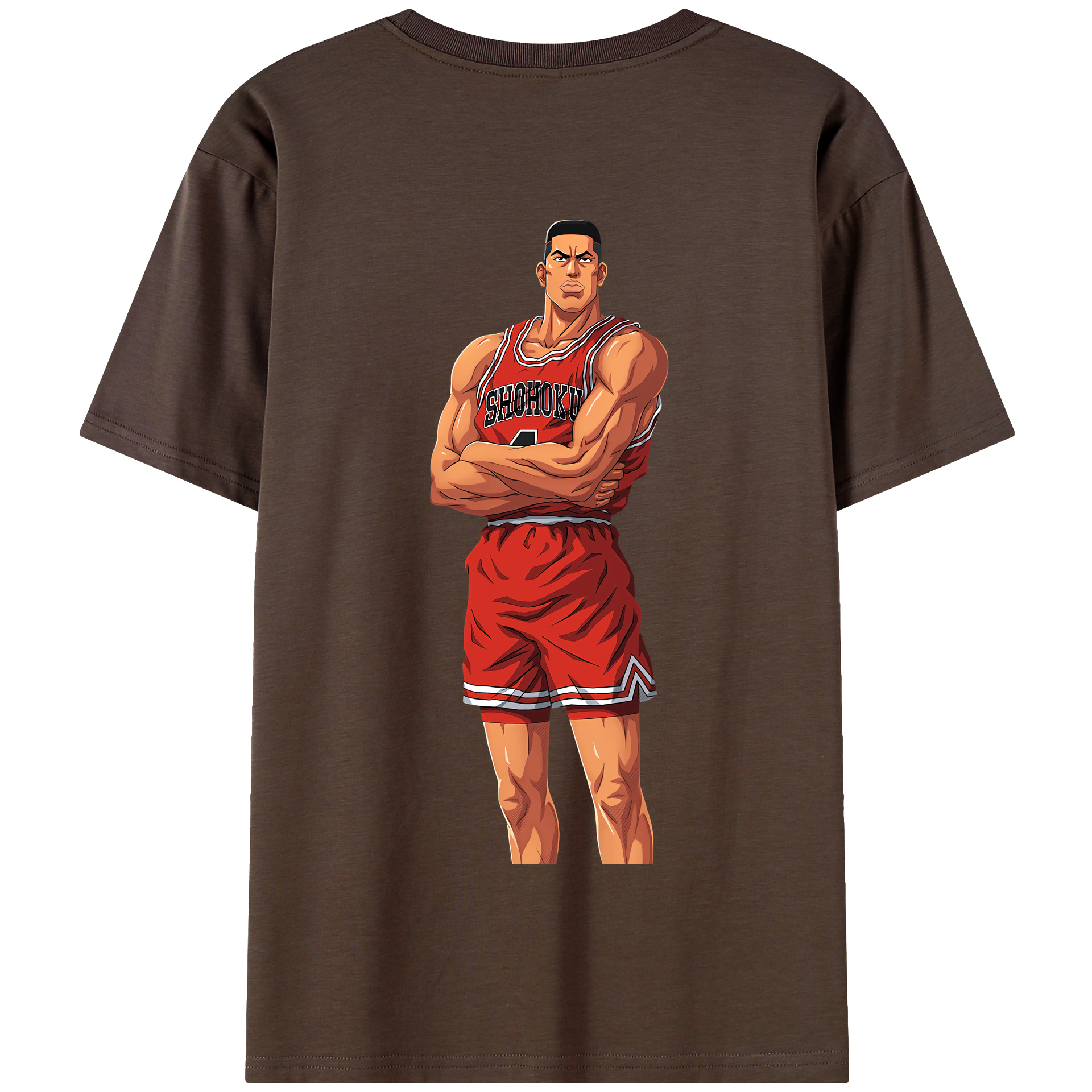 （画像用） SLAM DUNK／スラムダンク 綿100％半袖Tシャツ（背面プリント）