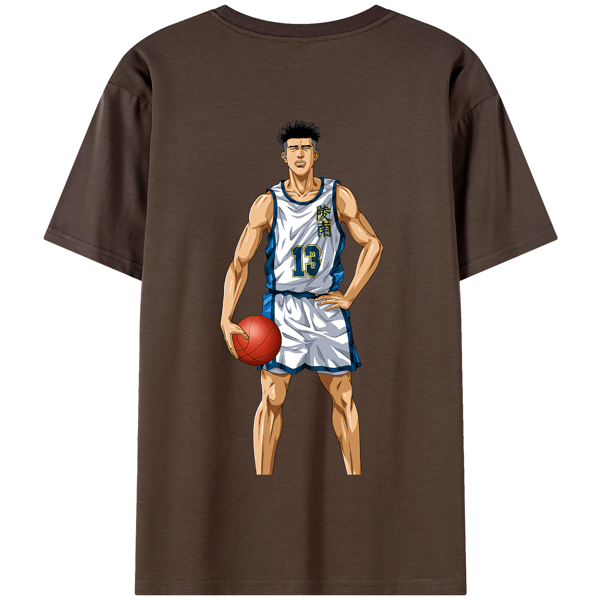 SLAM DUNK／スラムダンク 綿100％半袖Tシャツ（背面プリント）