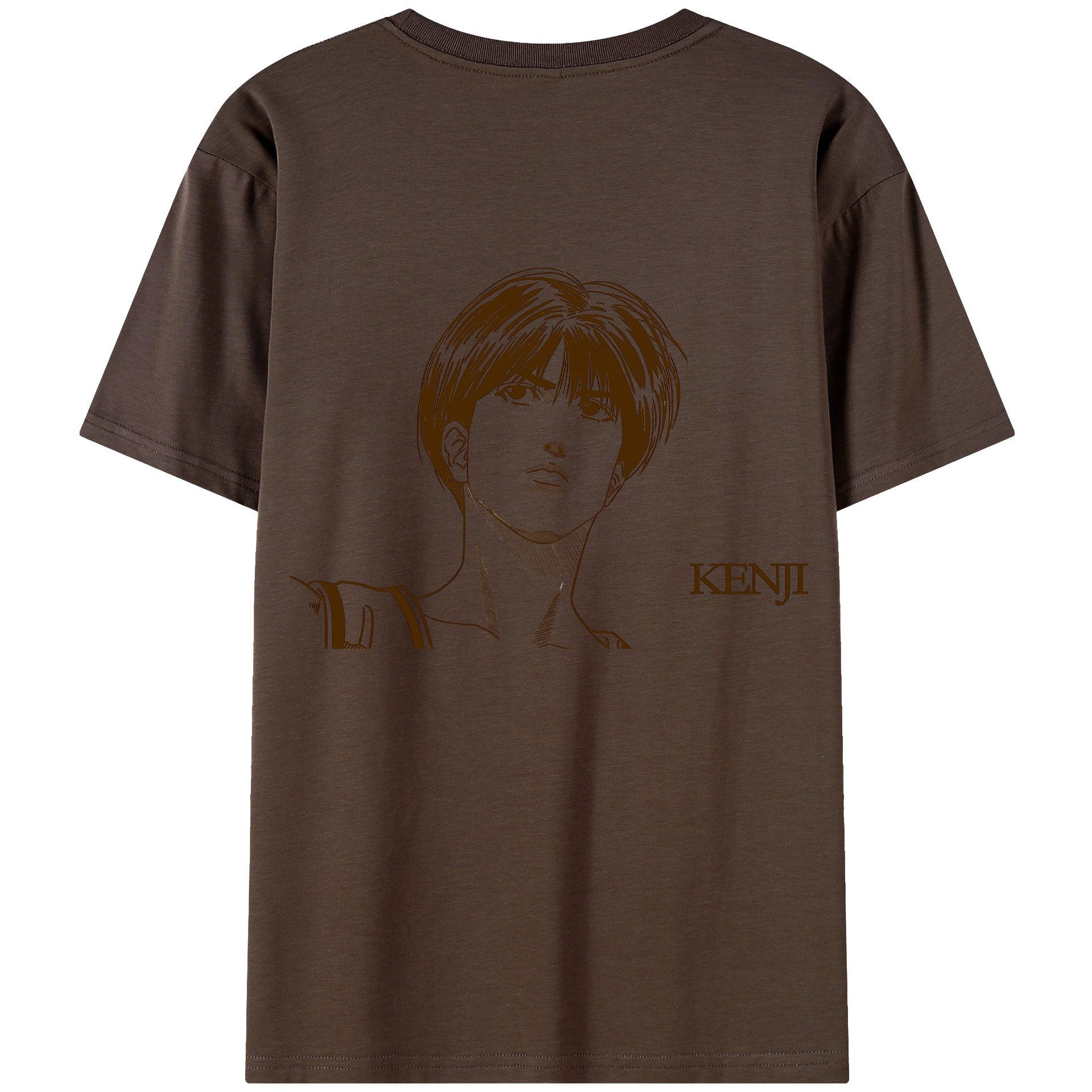 SLAM DUNK／スラムダンク 綿100％半袖Tシャツ（背面プリント）