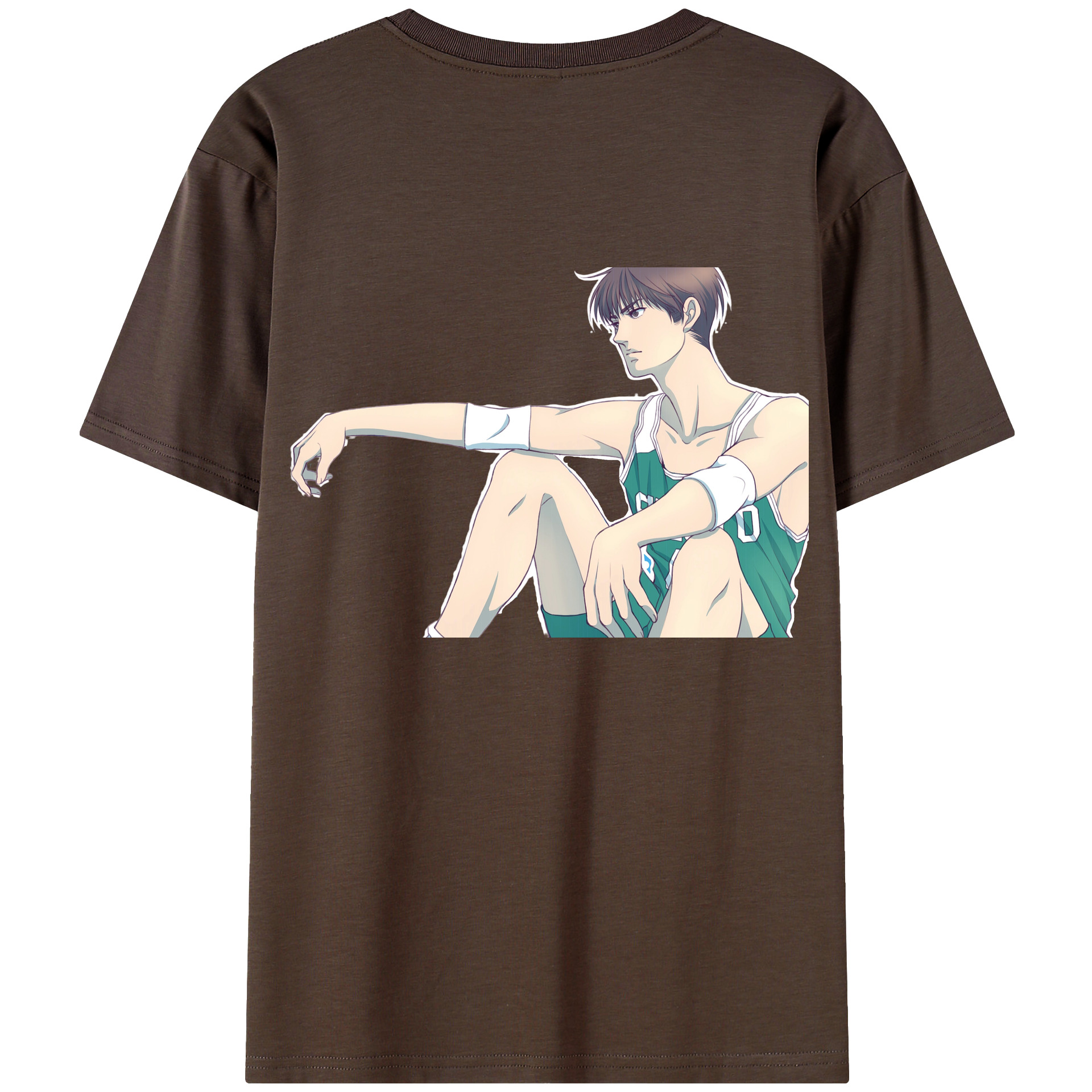 SLAM DUNK／スラムダンク 綿100％半袖Tシャツ（背面プリント）