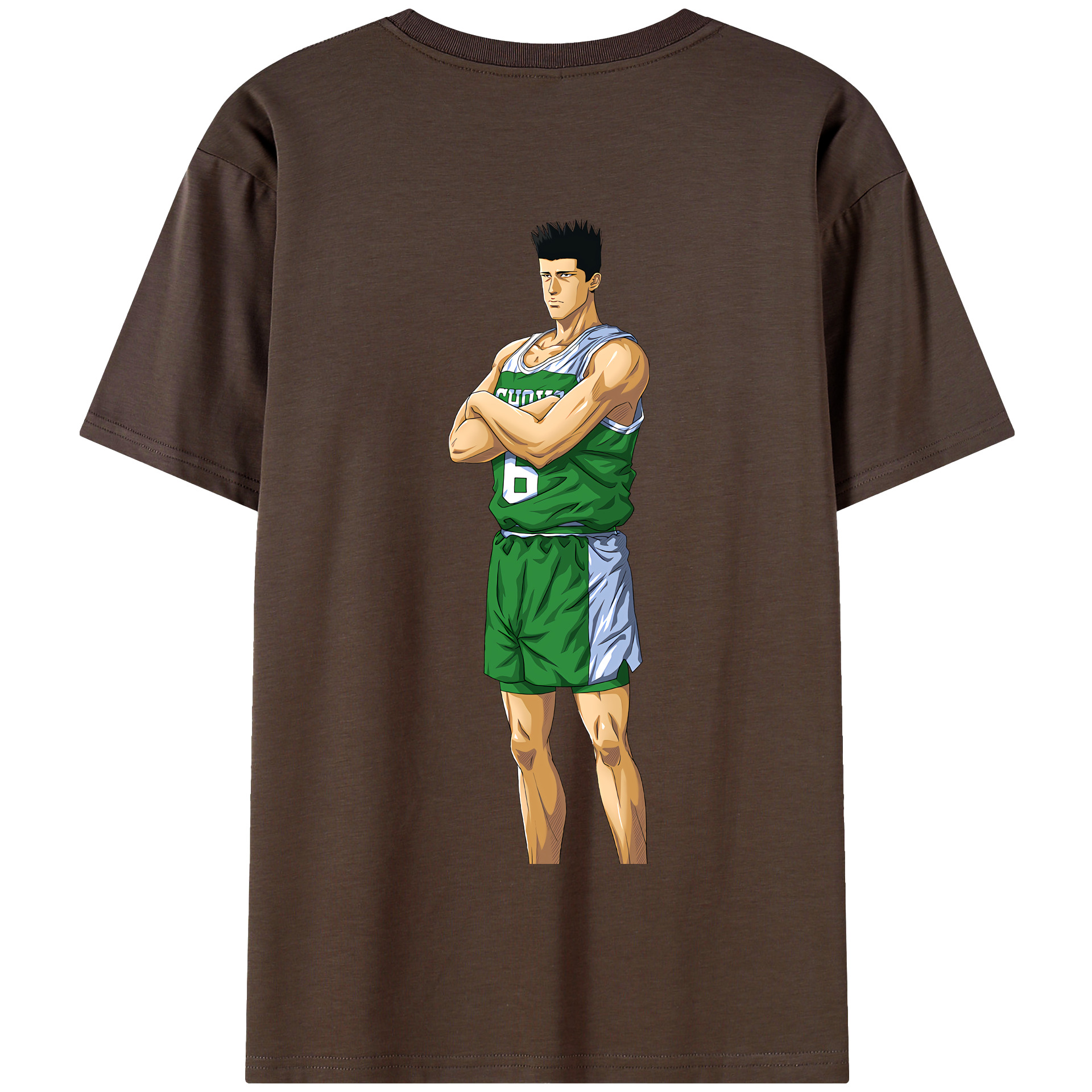 SLAM DUNK／スラムダンク 綿100％半袖Tシャツ（背面プリント）