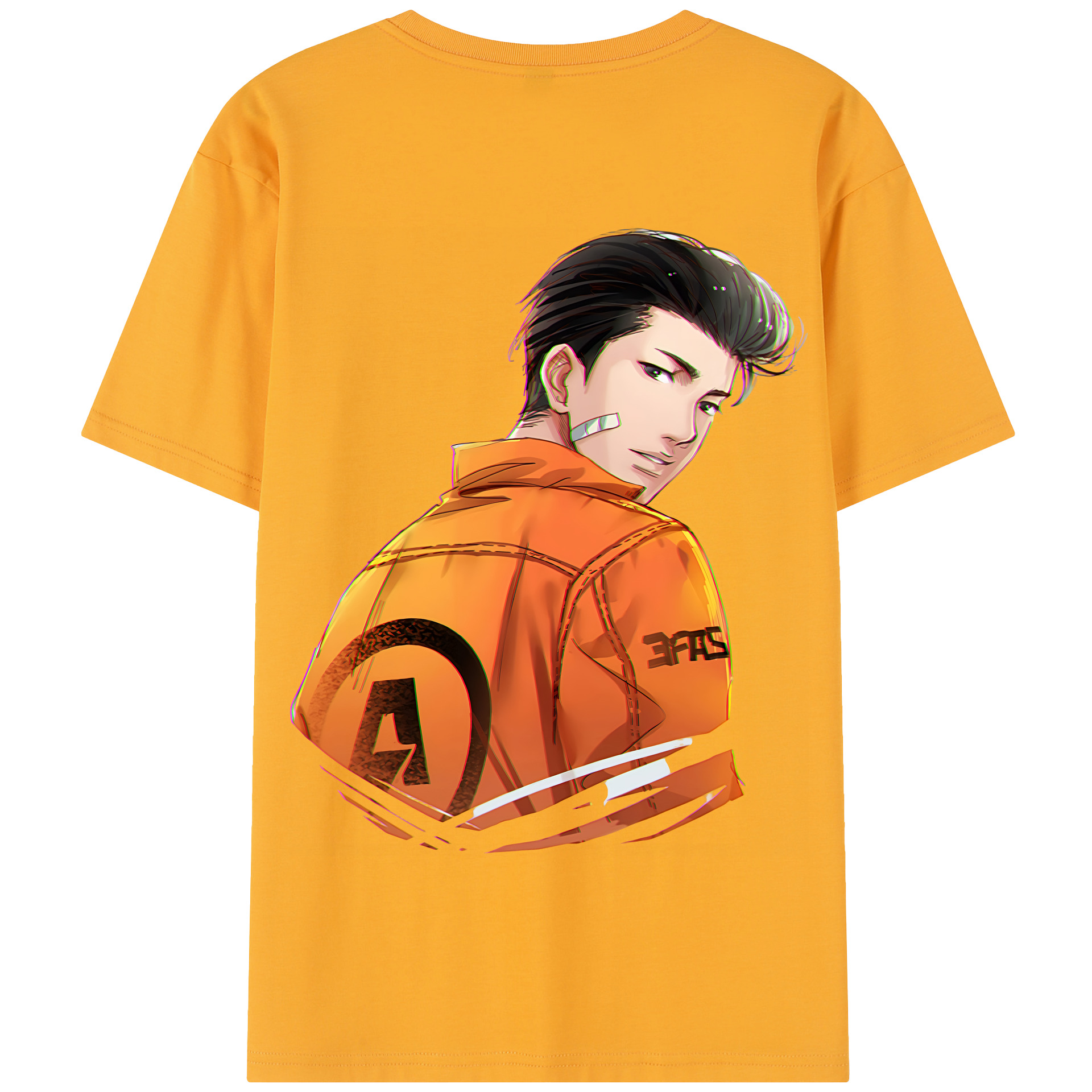 SLAM DUNK／スラムダンク 綿100％半袖Tシャツ（背面プリント）