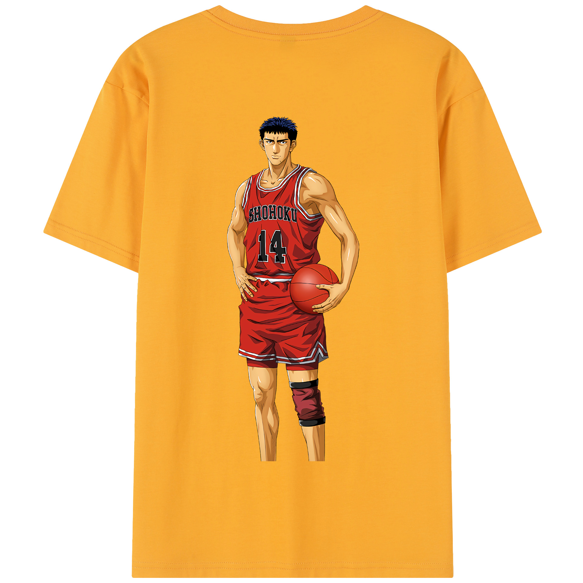 SLAM DUNK／スラムダンク 綿100％半袖Tシャツ（背面プリント）