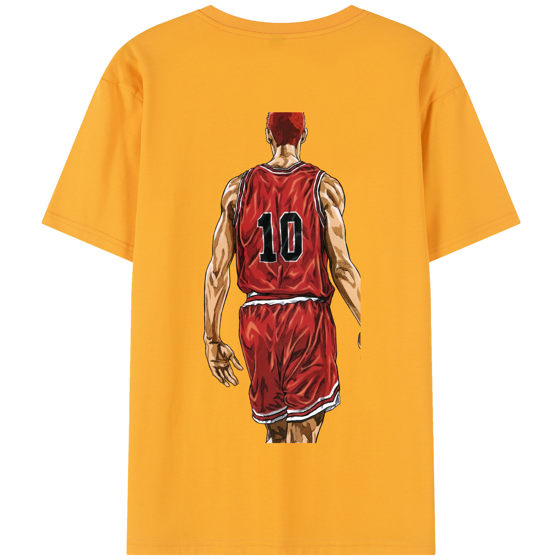 SLAM DUNK／スラムダンク 綿100％半袖Tシャツ（背面プリント）