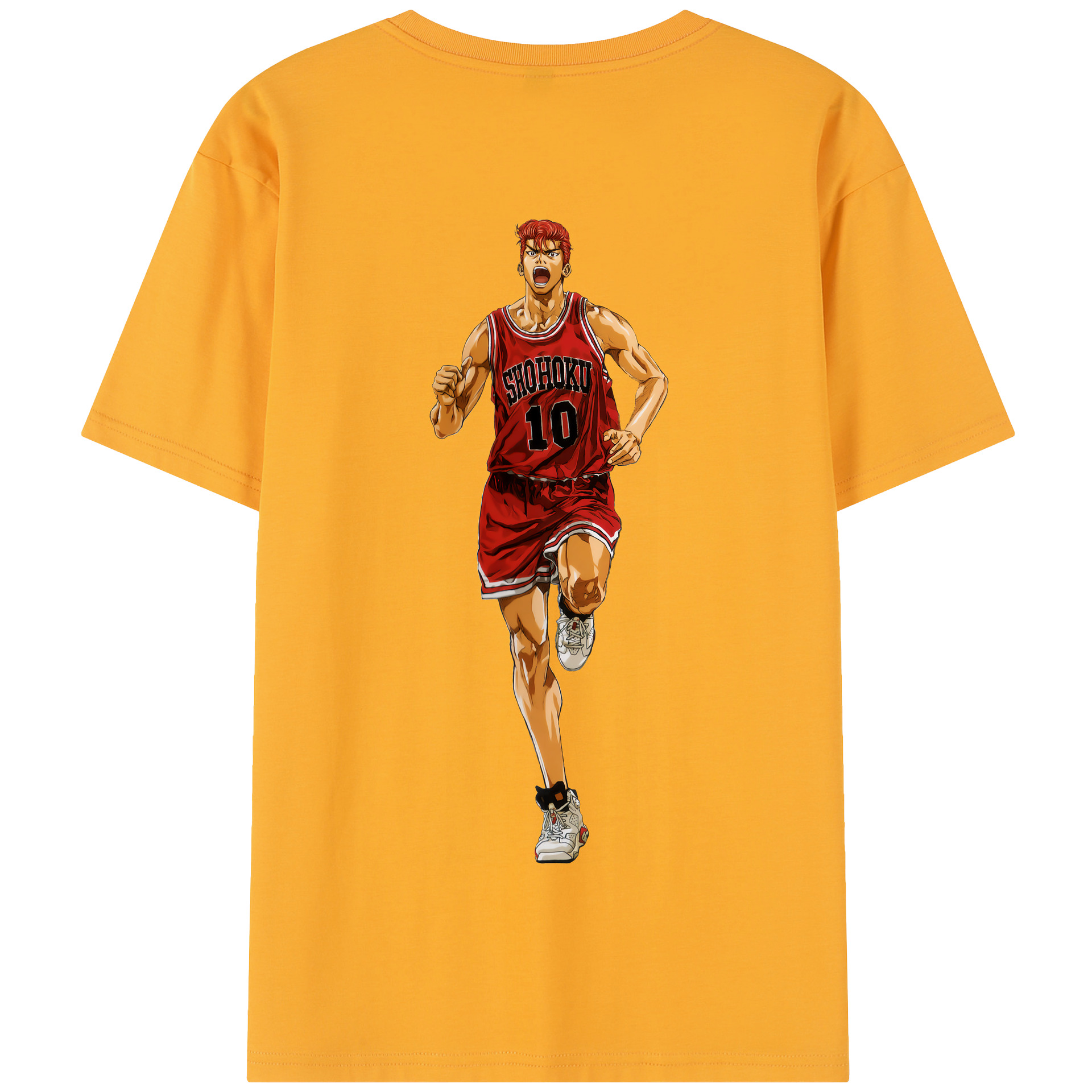 SLAM DUNK／スラムダンク 綿100％半袖Tシャツ（背面プリント）