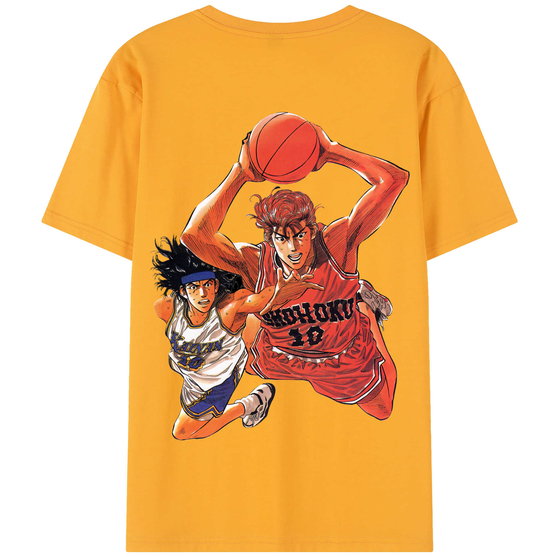 （画像用） SLAM DUNK／スラムダンク 綿100％半袖Tシャツ（背面プリント）