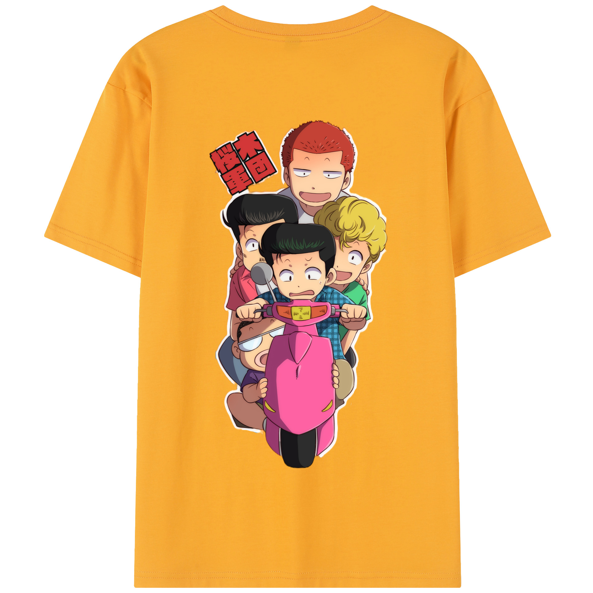 SLAM DUNK／スラムダンク 綿100％半袖Tシャツ（背面プリント）