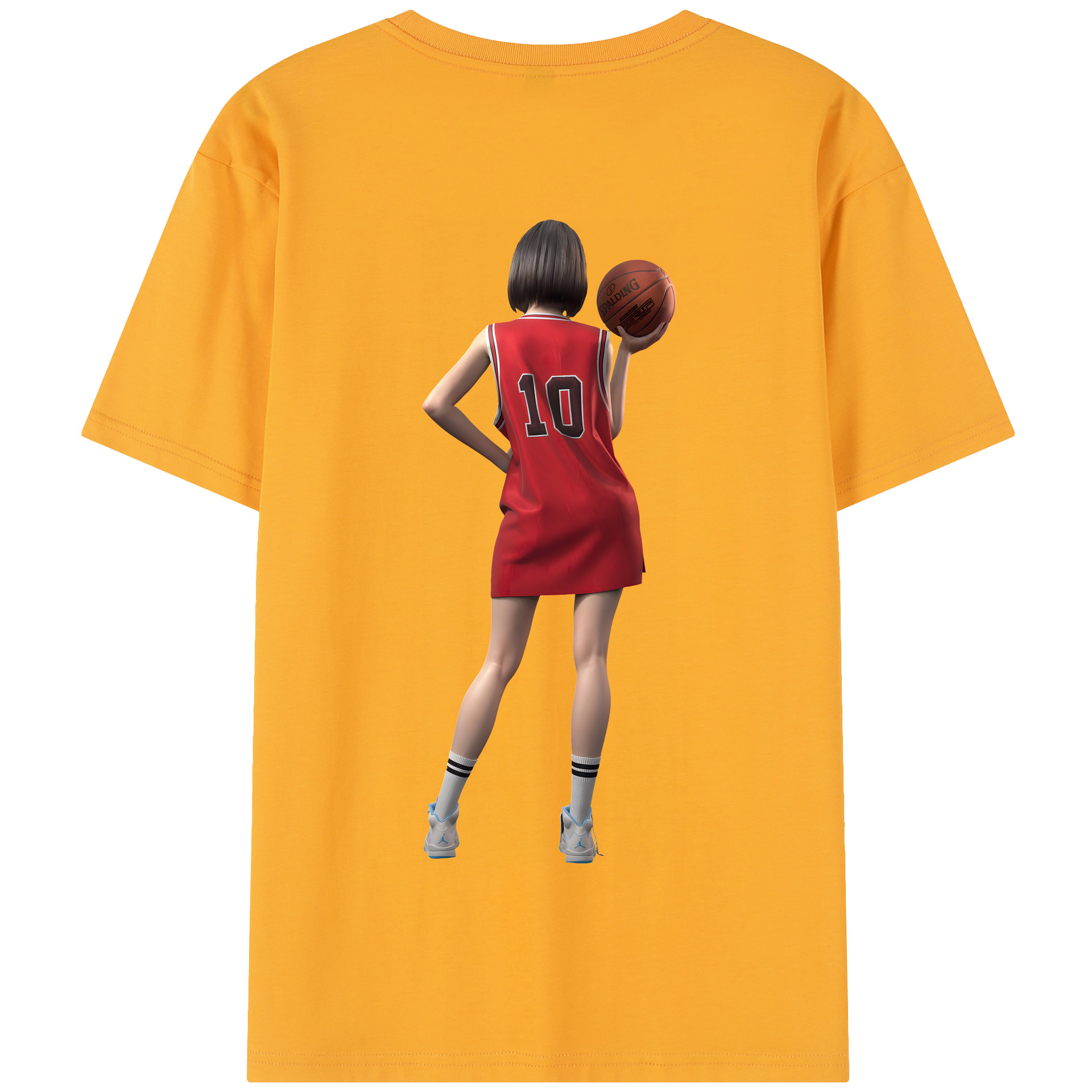 SLAM DUNK／スラムダンク 綿100％半袖Tシャツ（背面プリント）