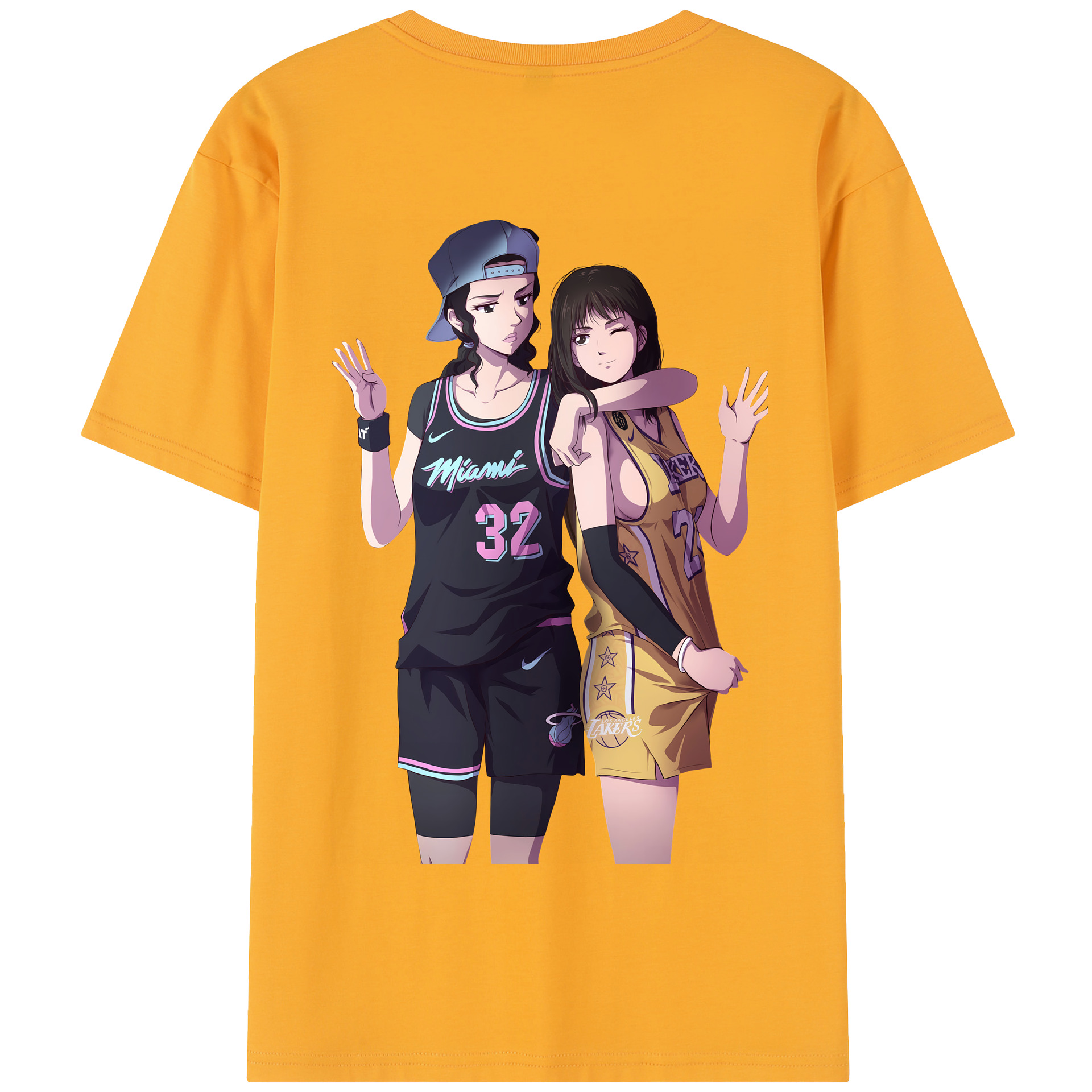 （画像用） SLAM DUNK／スラムダンク 綿100％半袖Tシャツ（背面プリント）