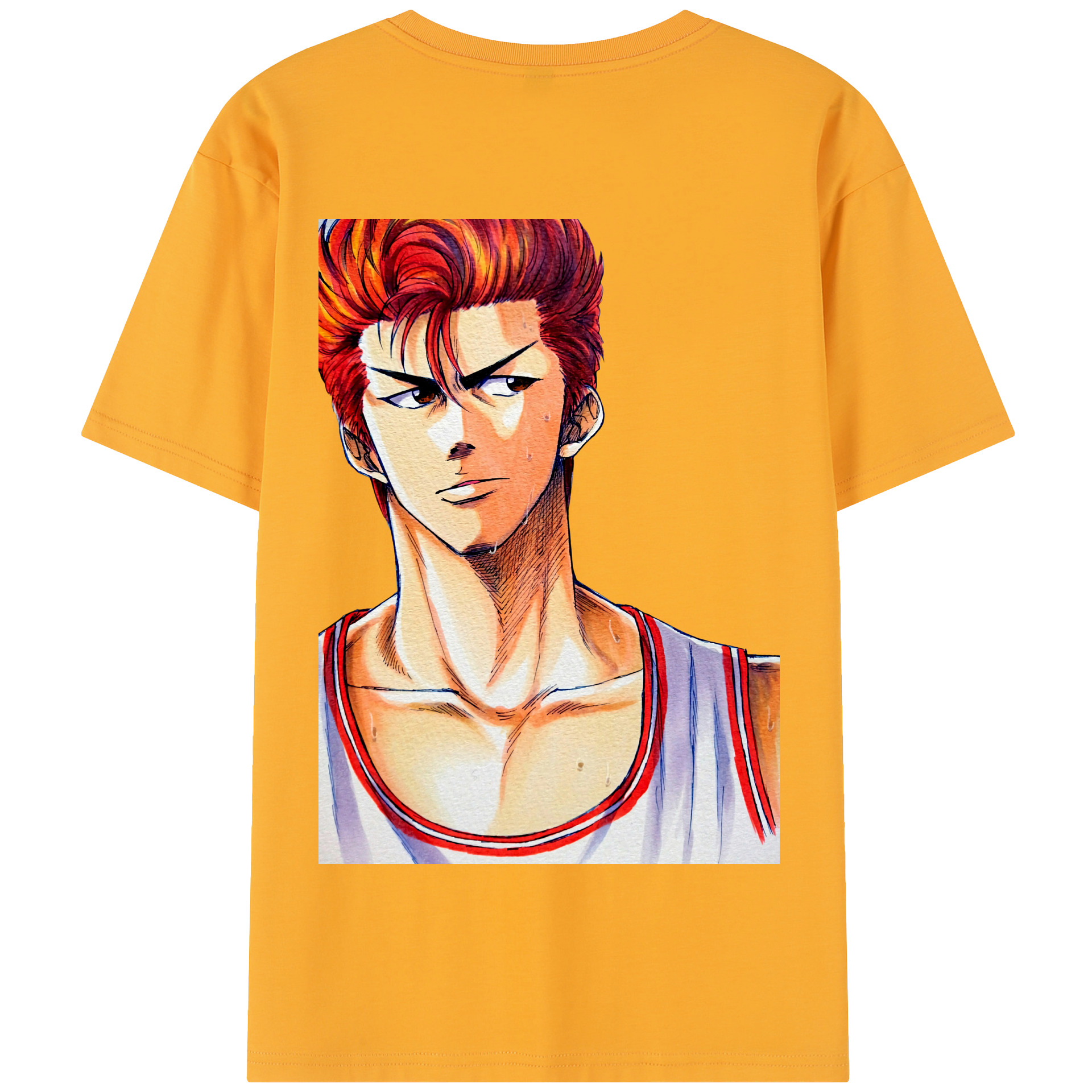 SLAM DUNK／スラムダンク 綿100％半袖Tシャツ（背面プリント）