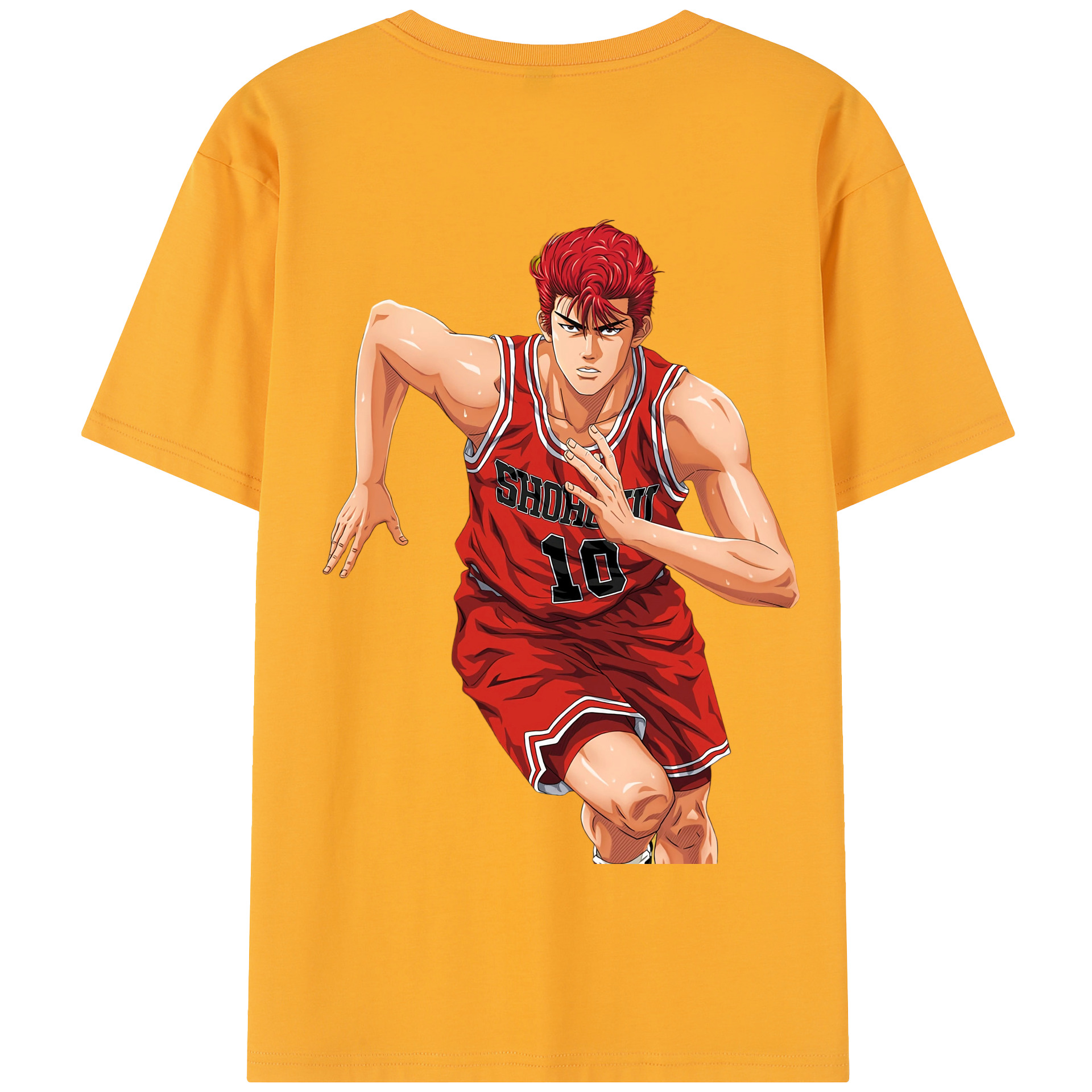 SLAM DUNK／スラムダンク 綿100％半袖Tシャツ（背面プリント）