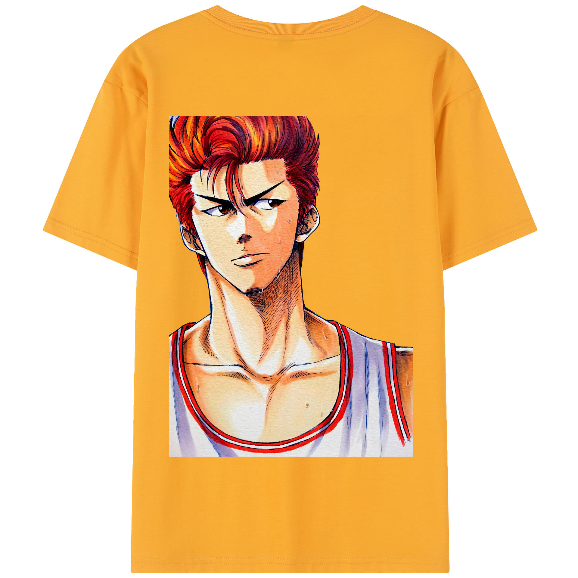 SLAM DUNK／スラムダンク 綿100％半袖Tシャツ（背面プリント）