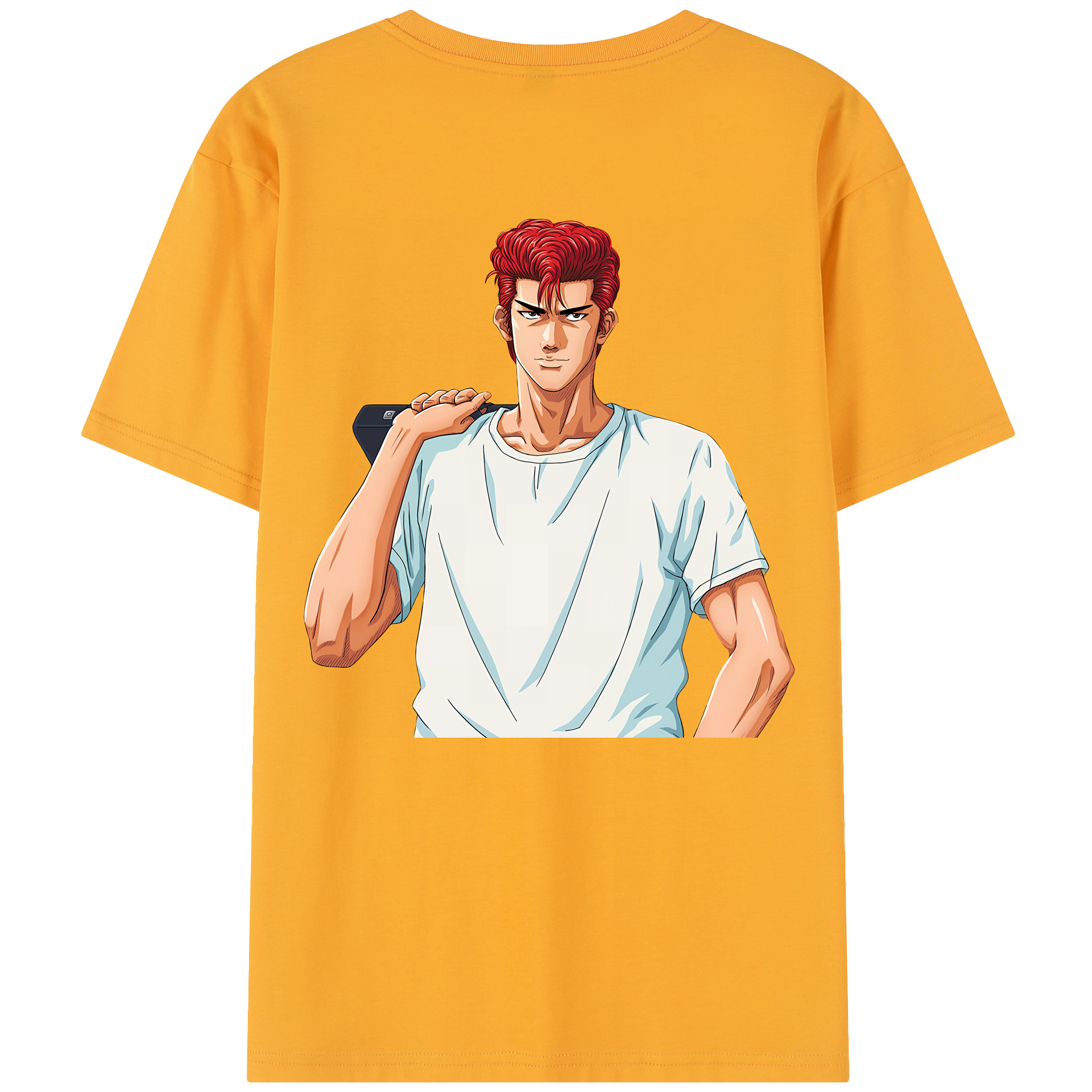 SLAM DUNK／スラムダンク 綿100％半袖Tシャツ（背面プリント）