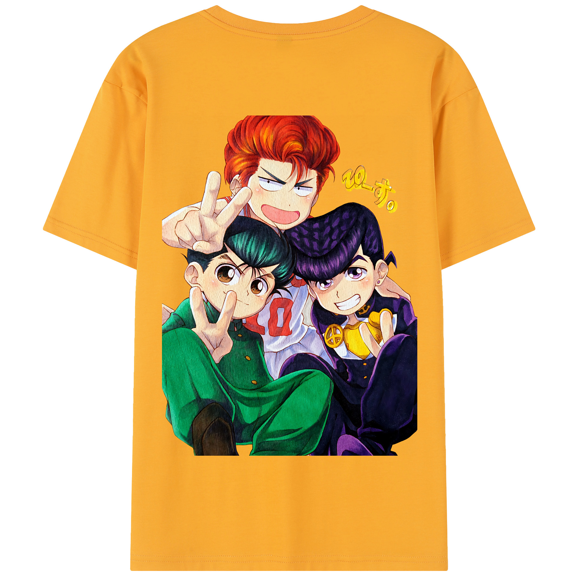 SLAM DUNK／スラムダンク 綿100％半袖Tシャツ（背面プリント）