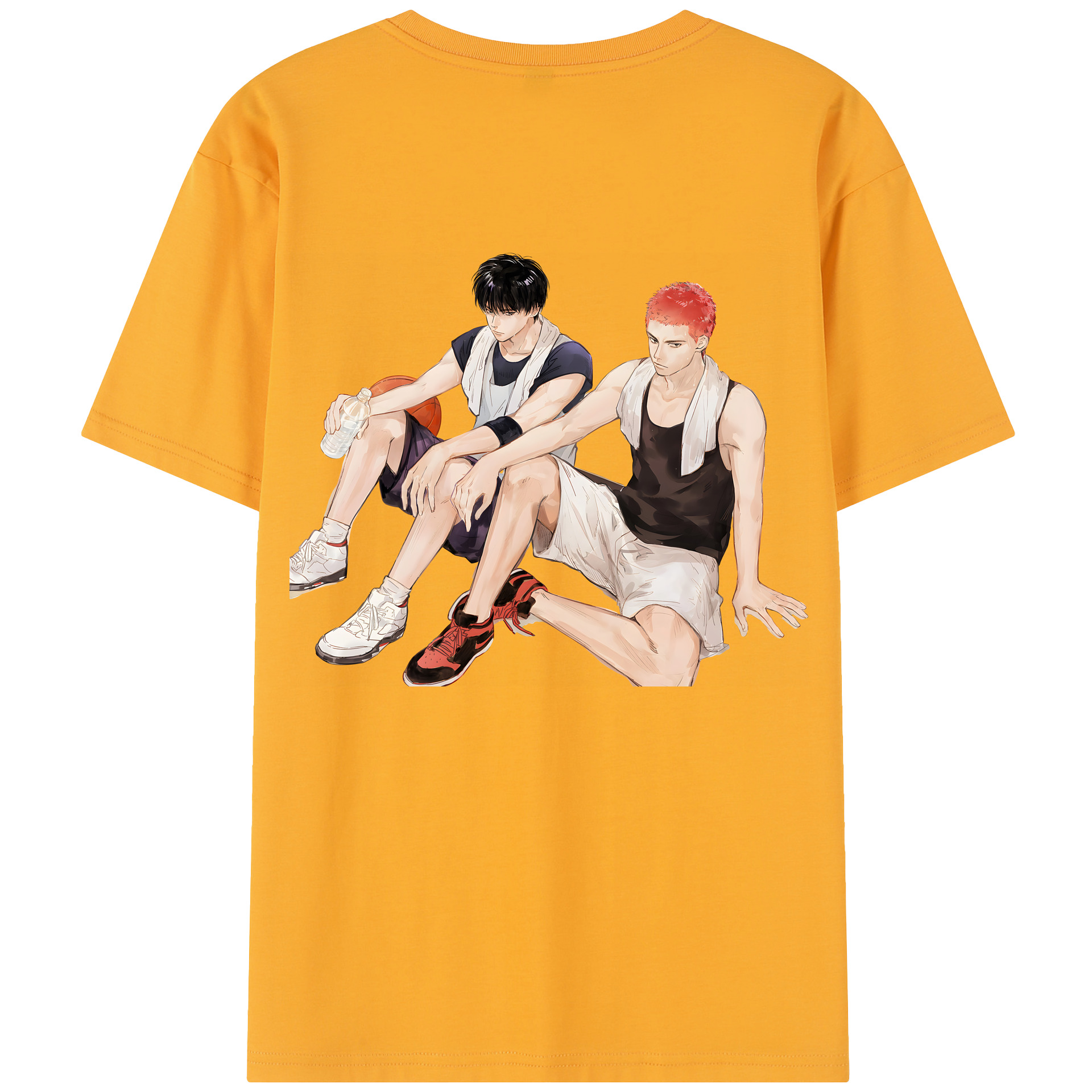 （画像用） SLAM DUNK／スラムダンク 綿100％半袖Tシャツ（背面プリント）