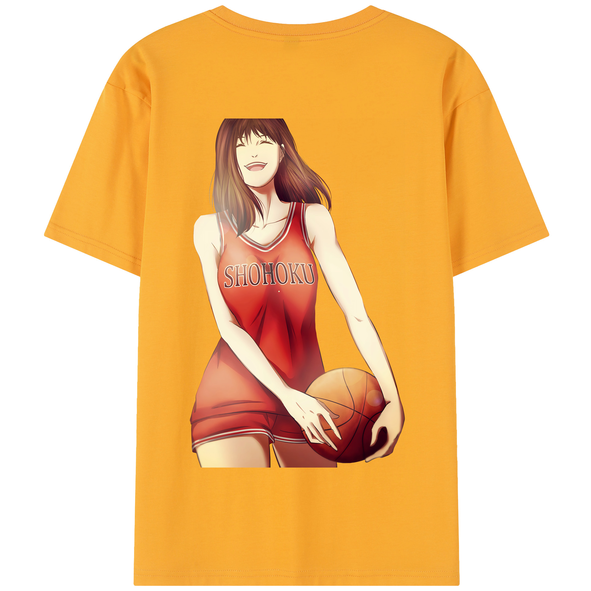 SLAM DUNK／スラムダンク 綿100％半袖Tシャツ（背面プリント）