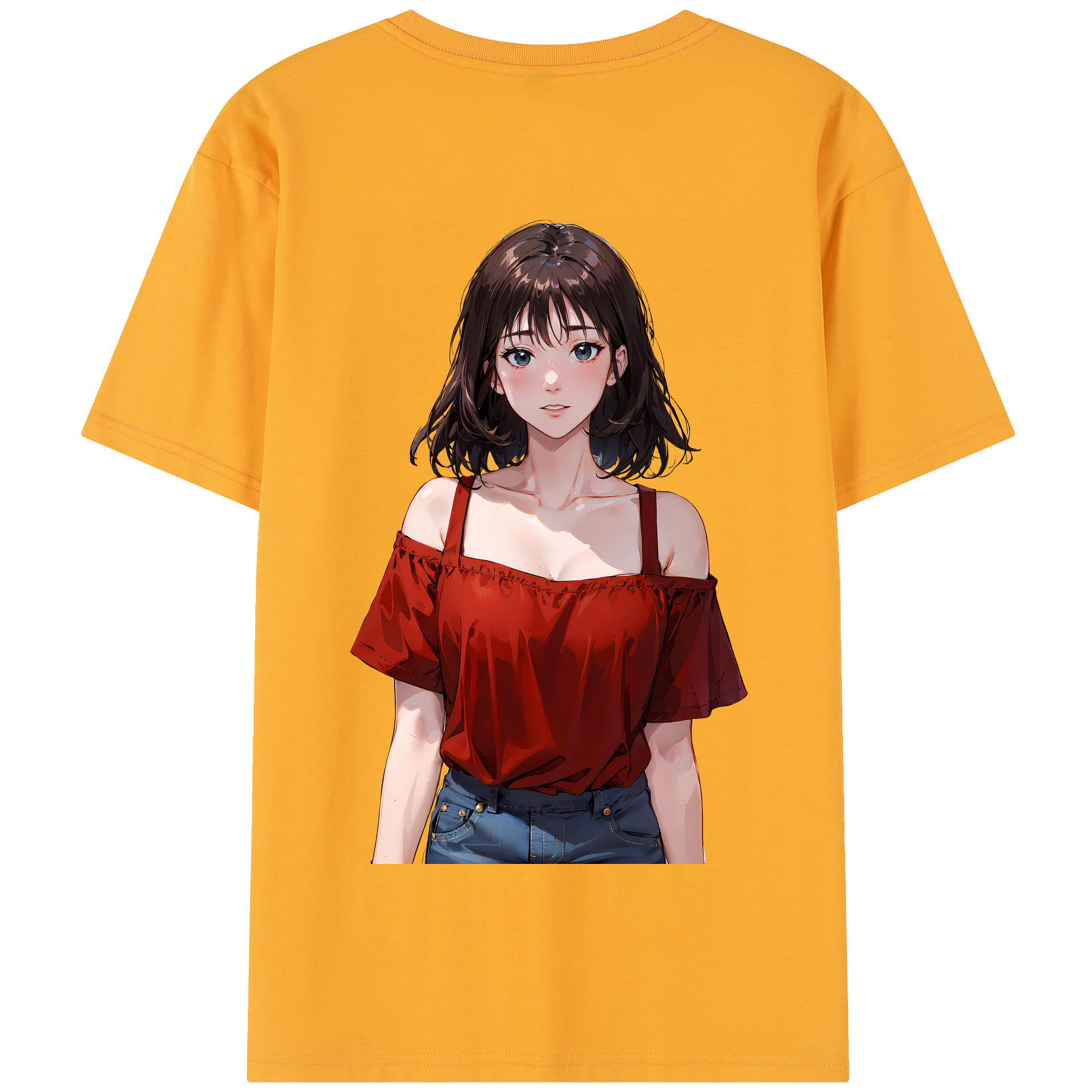 SLAM DUNK／スラムダンク 綿100％半袖Tシャツ（背面プリント）