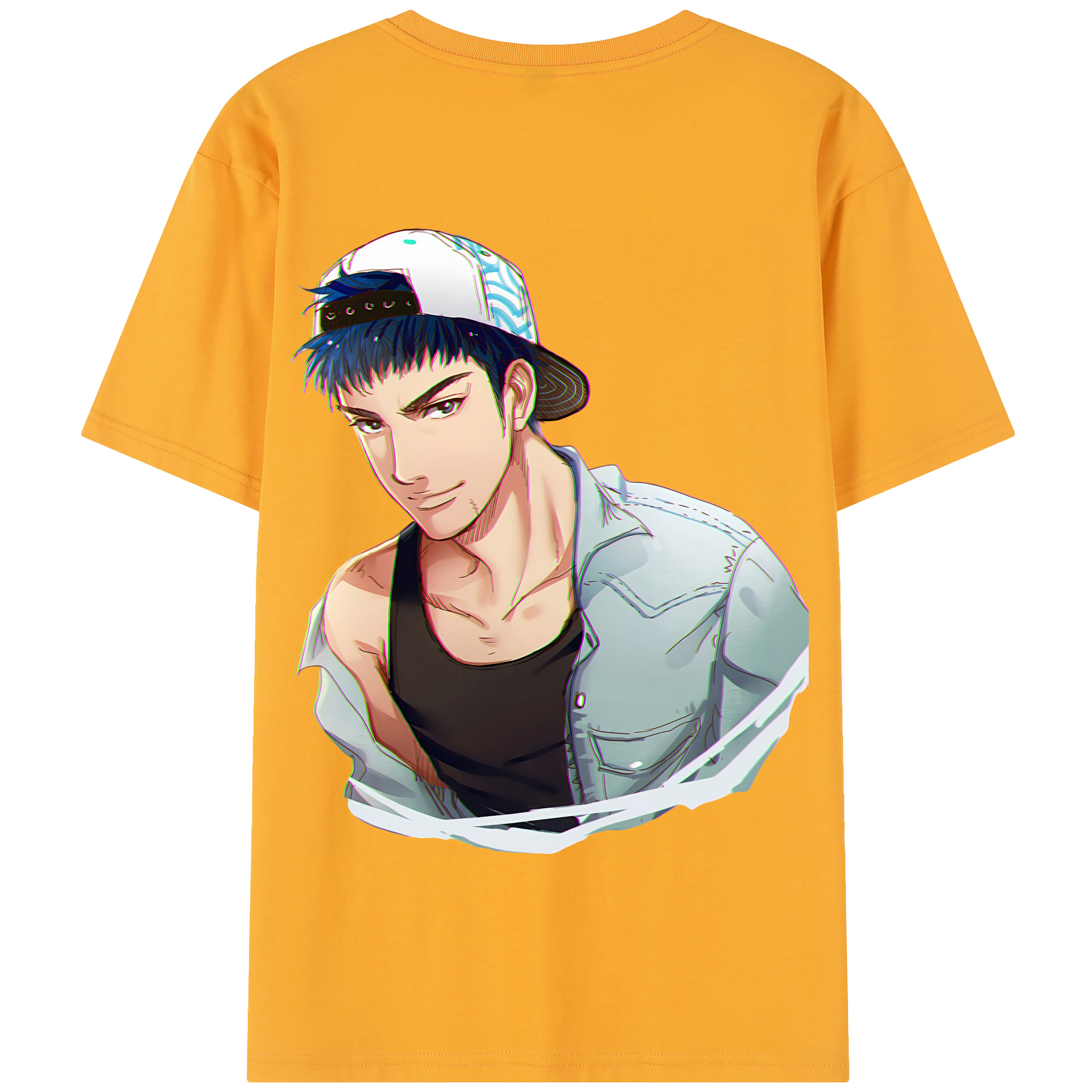 SLAM DUNK／スラムダンク 綿100％半袖Tシャツ（背面プリント）