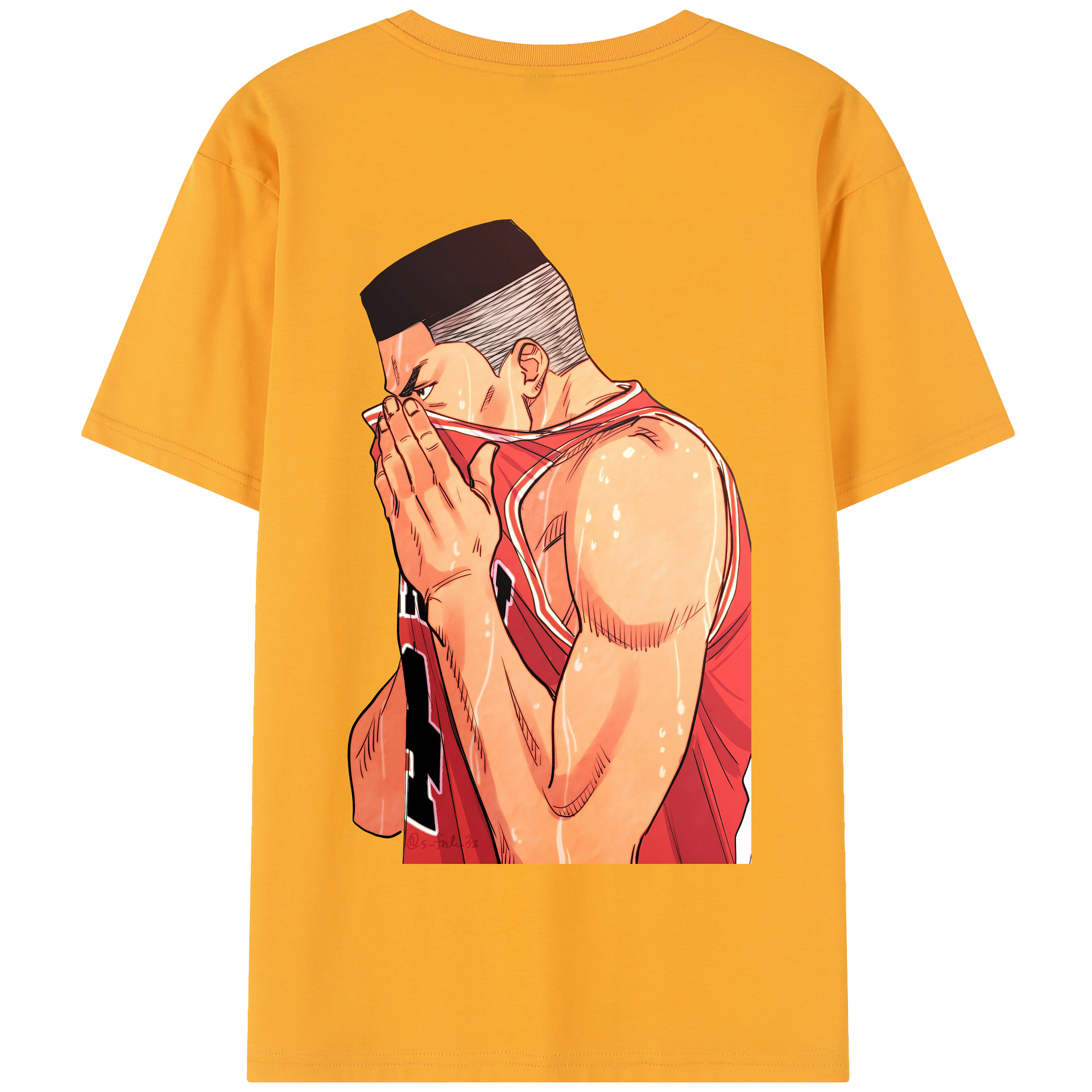 SLAM DUNK／スラムダンク 綿100％半袖Tシャツ（背面プリント）