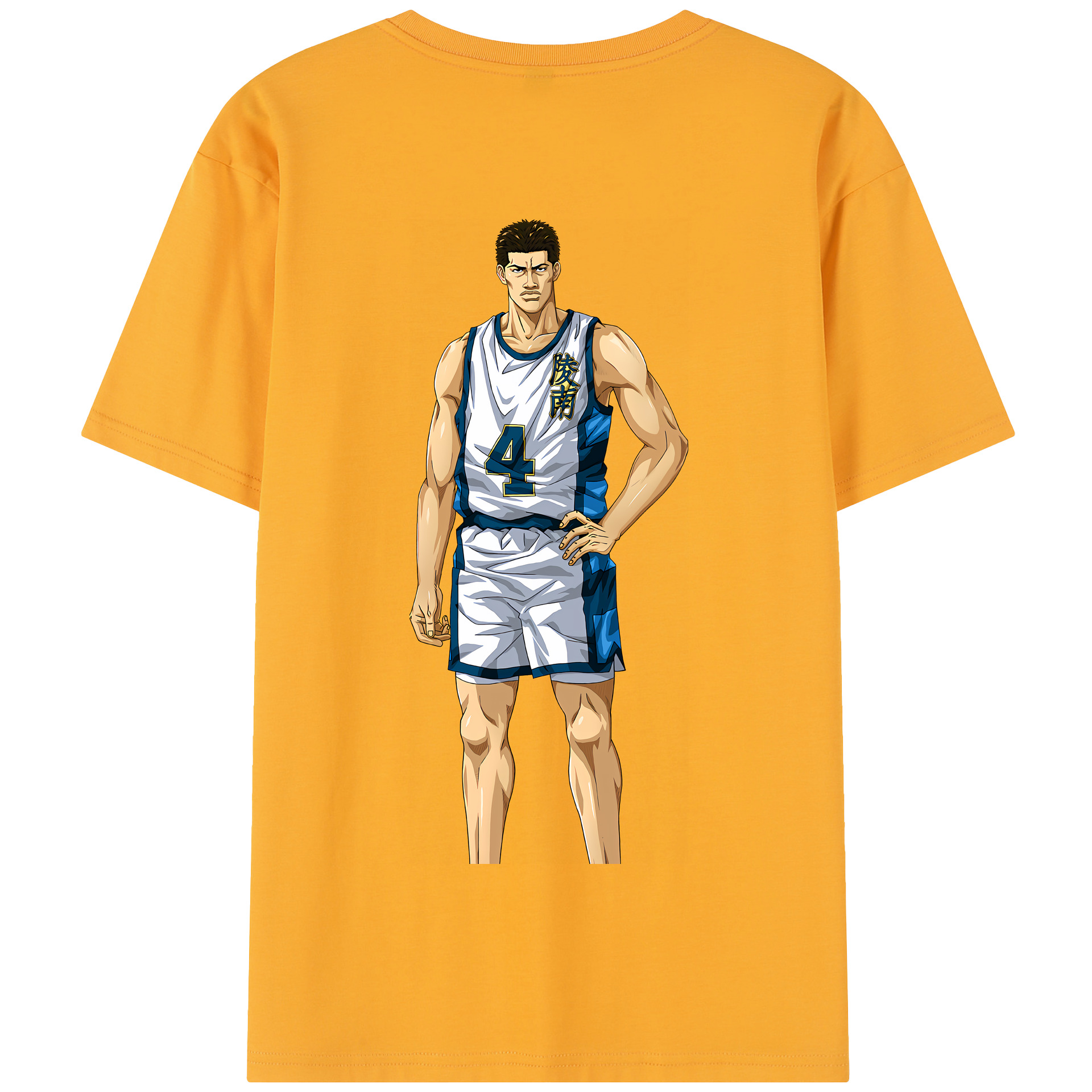 SLAM DUNK／スラムダンク 綿100％半袖Tシャツ（背面プリント）